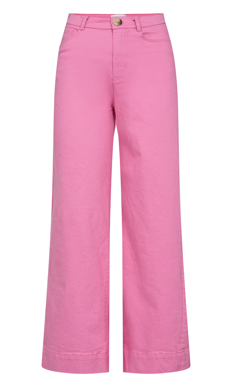 Nümph - Nululu Pants Cropped Pink Cosmos