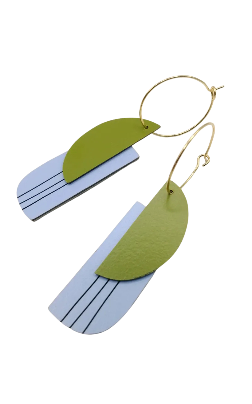 Berlin Unik Earrings Azur