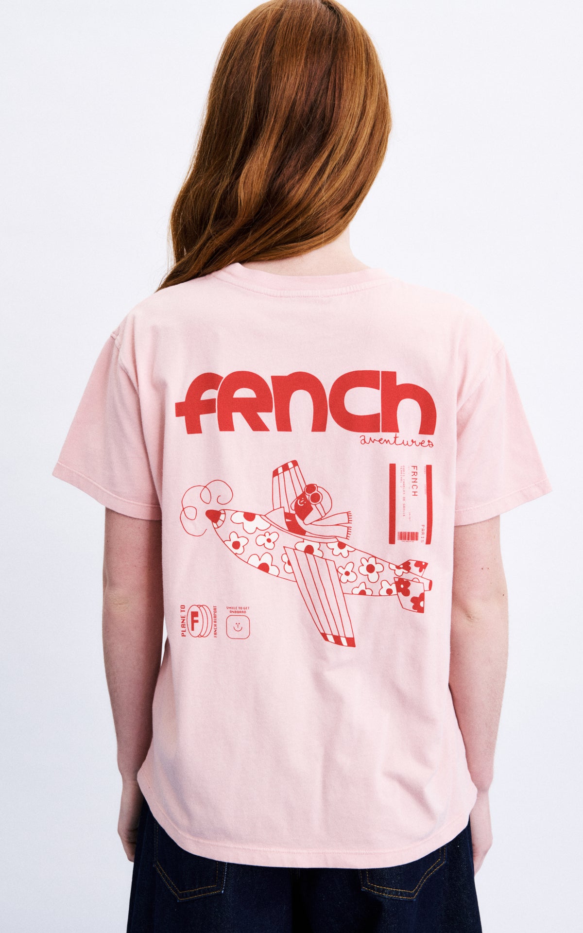 Aventures T-shirt Pink