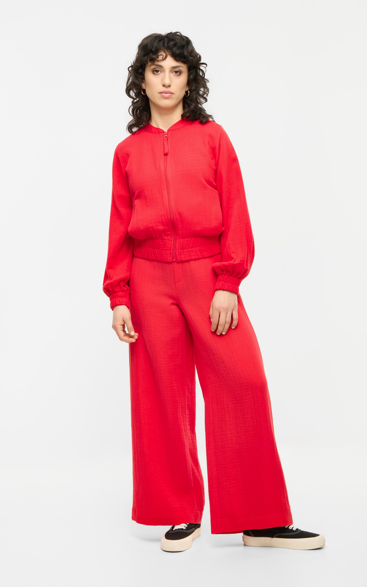 Mademoiselle YéYé - Ease Up Jacket Red