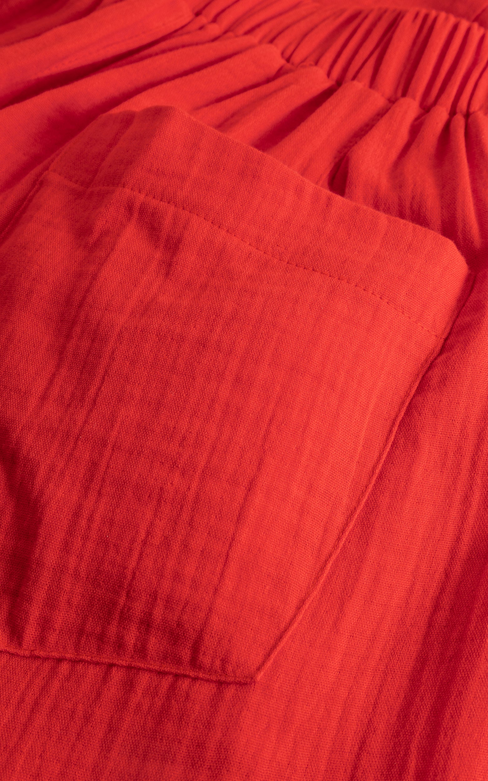 Mademoiselle YéYé - Picnic Hour Trousers Fiery Red