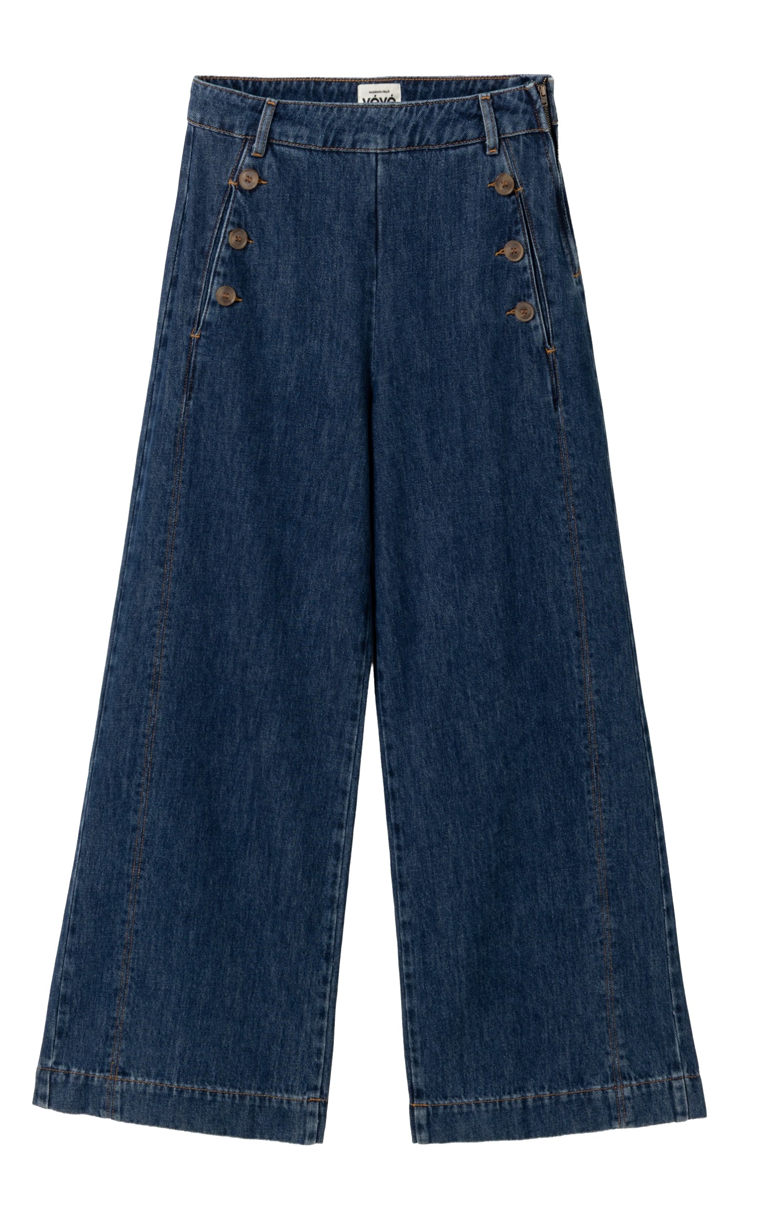 Mademoiselle YéYé - Pier Point Trousers Indigo Blue