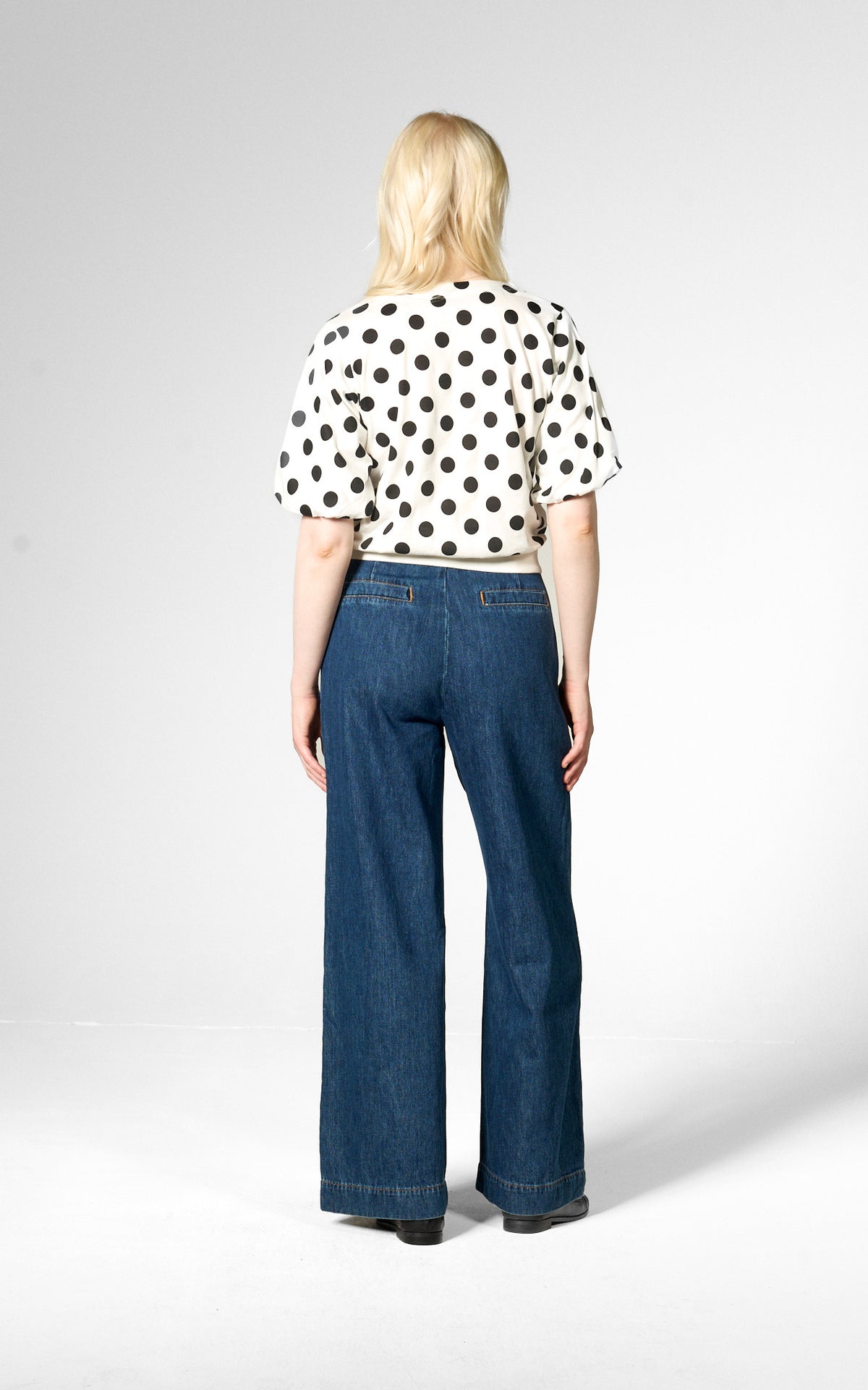 Mademoiselle YéYé - Pier Point Trousers Indigo Blue