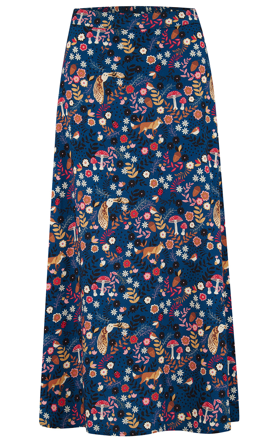 Sugarhill Brighton - Zora Skirt Navy Midnight Woodland