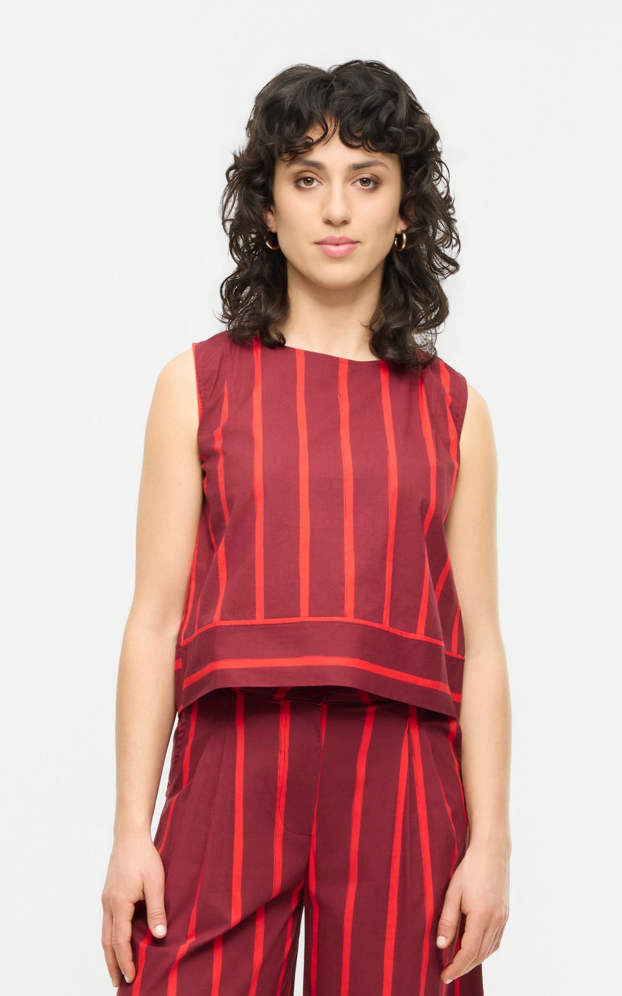 Mademoiselle YéYé - Sunshine Retreat Top Stripes