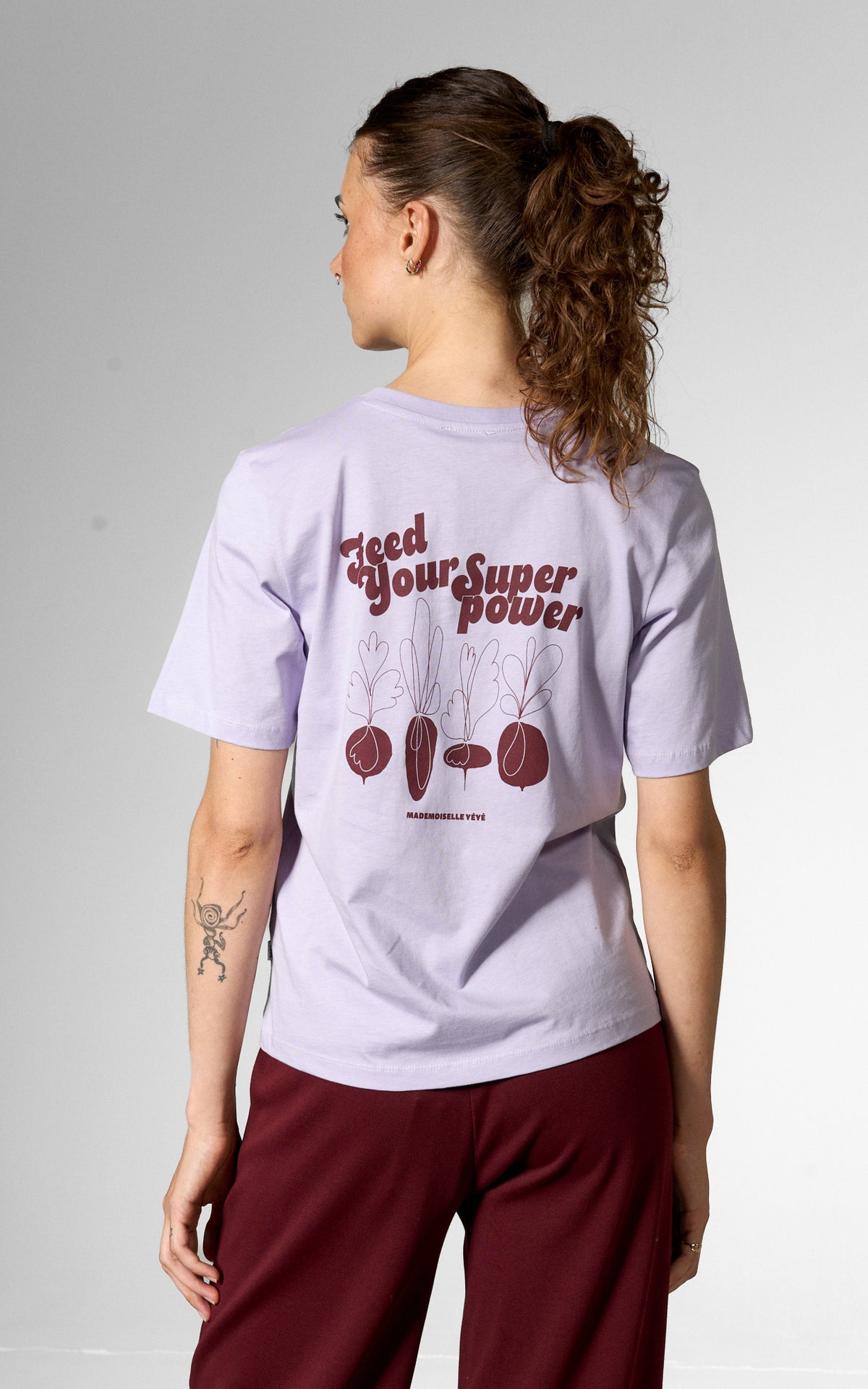 Mademoiselle YéYé - Superpower T-Shirt Lavender