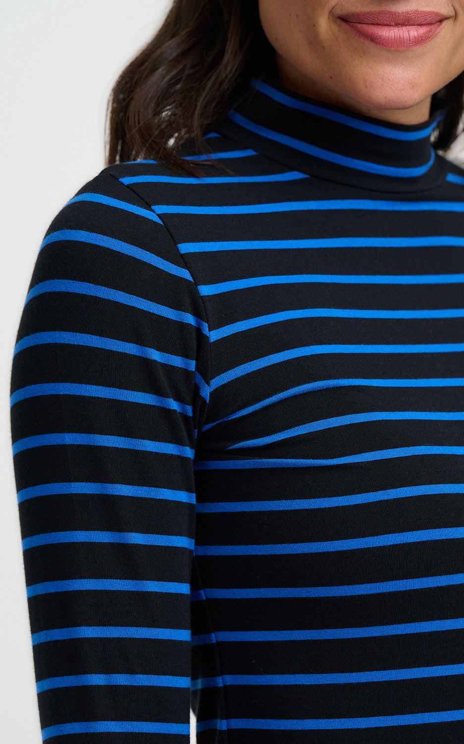 Sugarhill Brighton - Annika Turtleneck Jersey Top