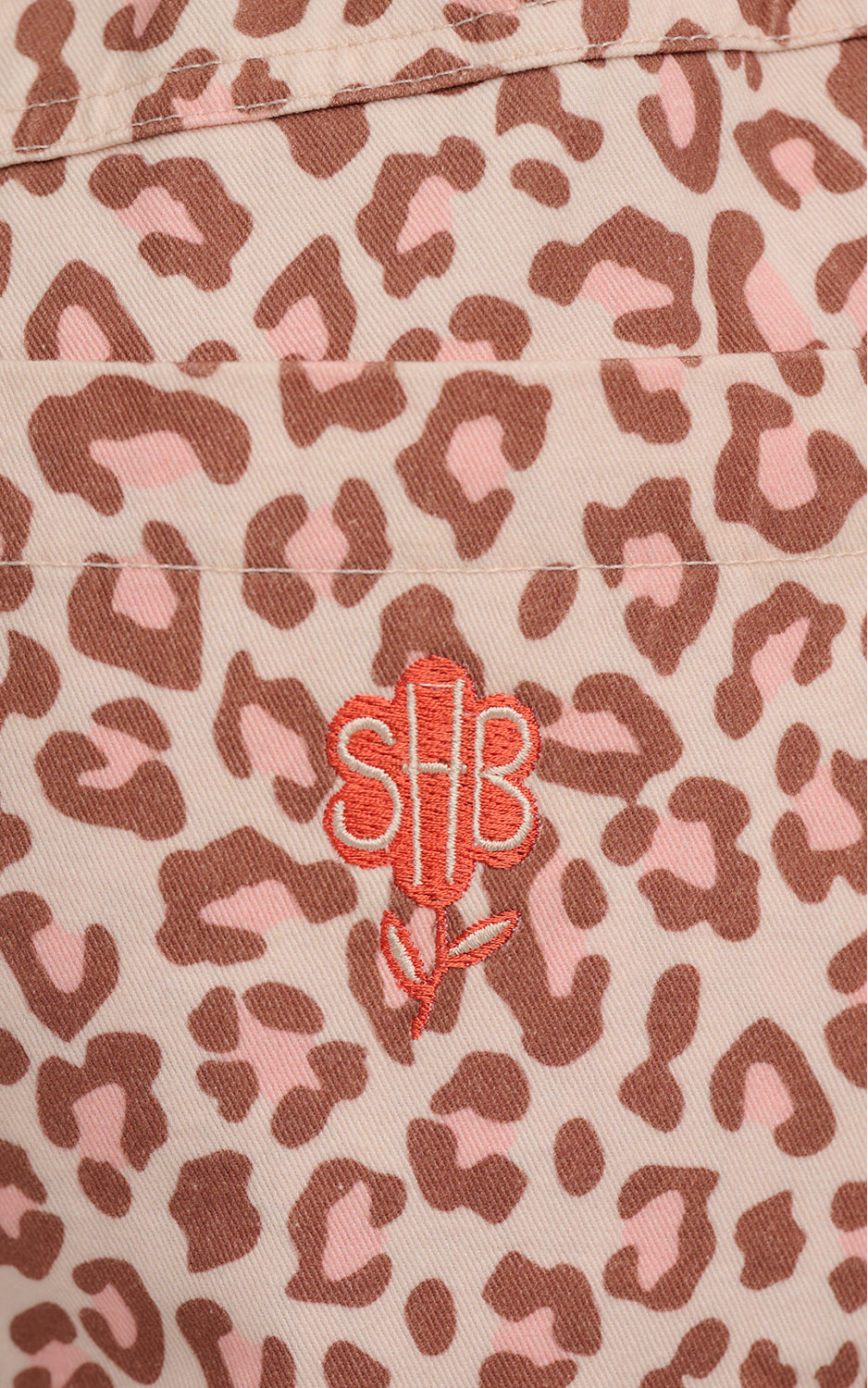 Sugarhill Brighton - Rowan Trousers Stone Classic Leopard