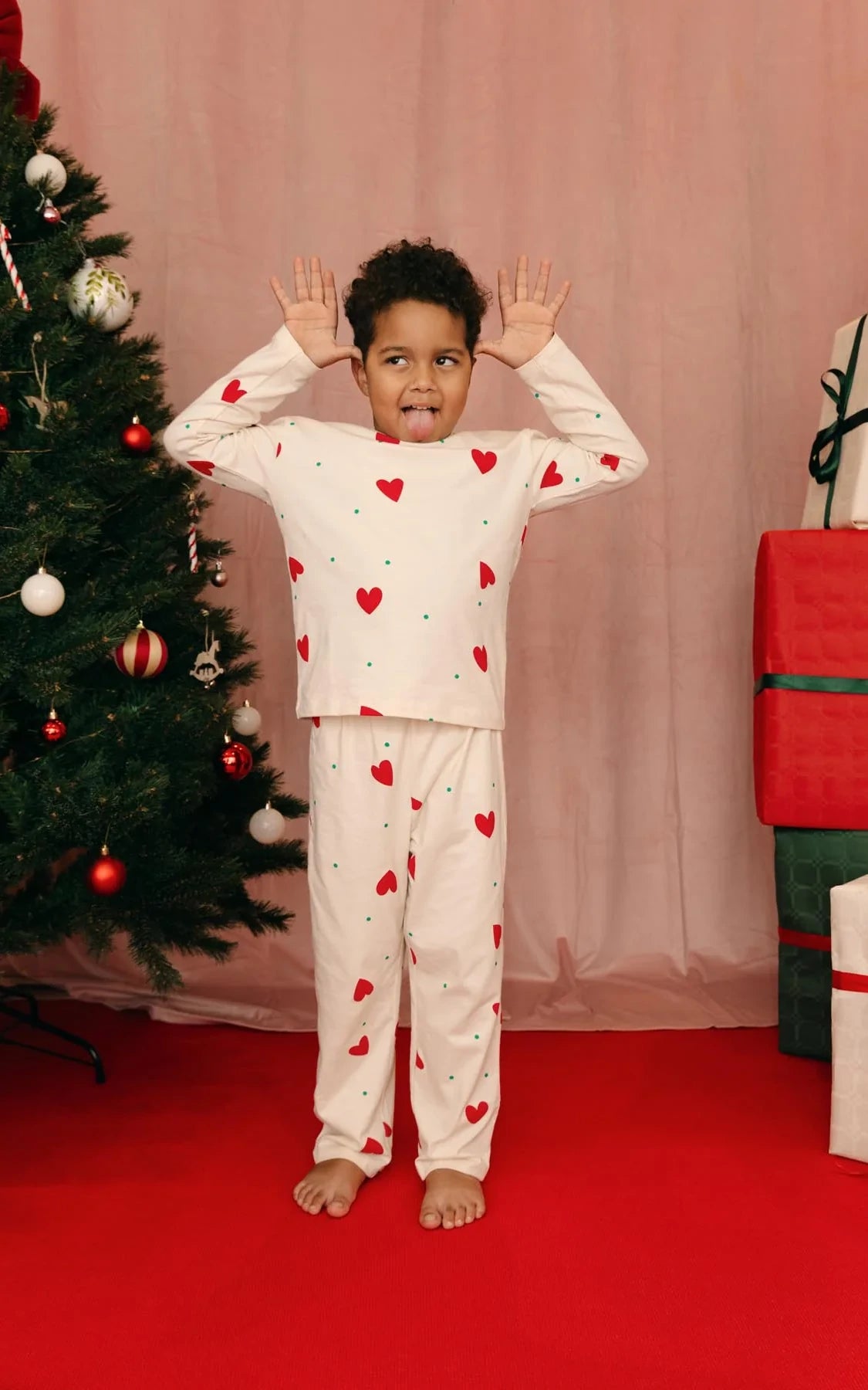 Pyjama Enfant Petit Coeur