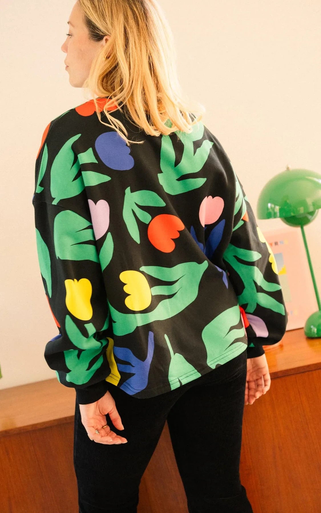 We Are Jolies - Sweat Tulipia Noir