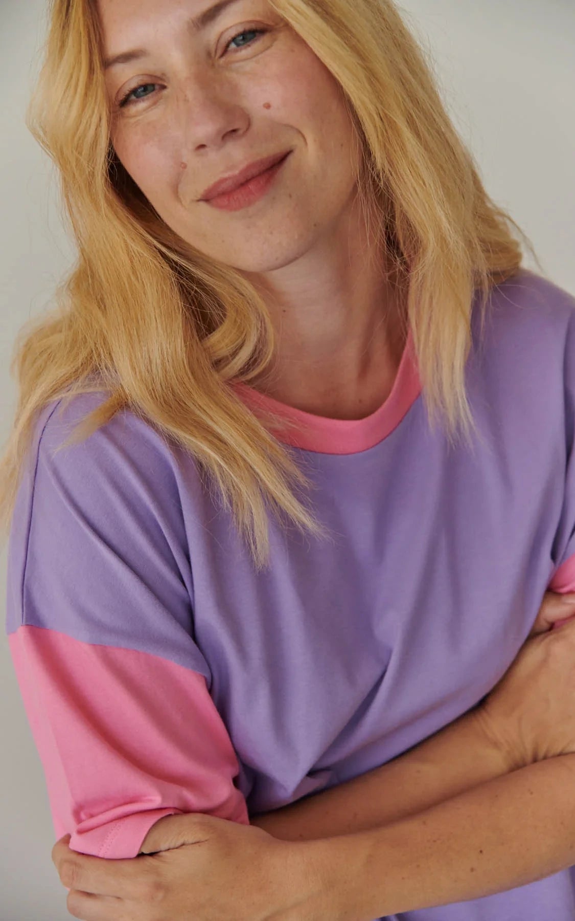 Pyjama Colorblock Rose