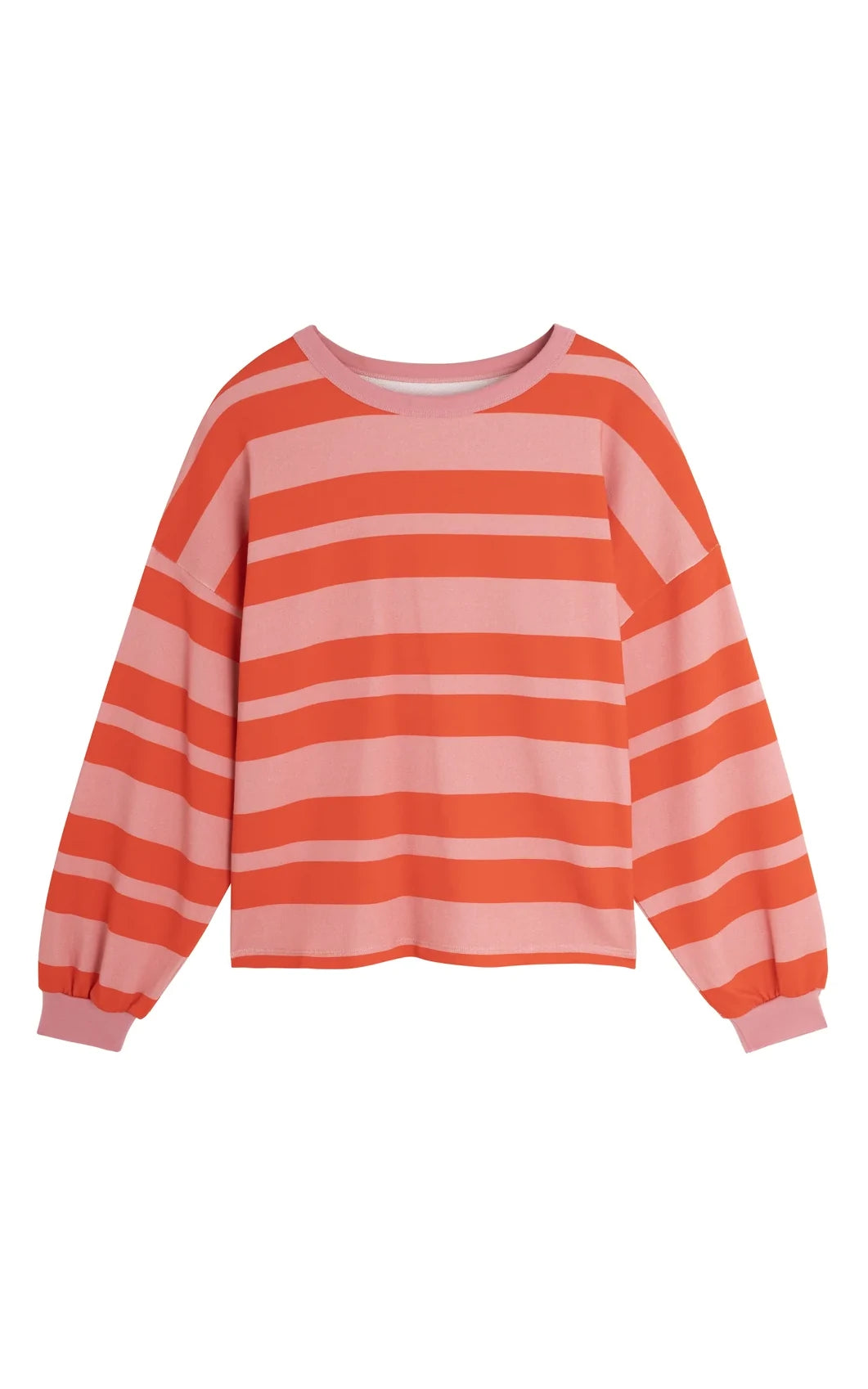 We Are Jolies - Sweat Retro Lines Rouge