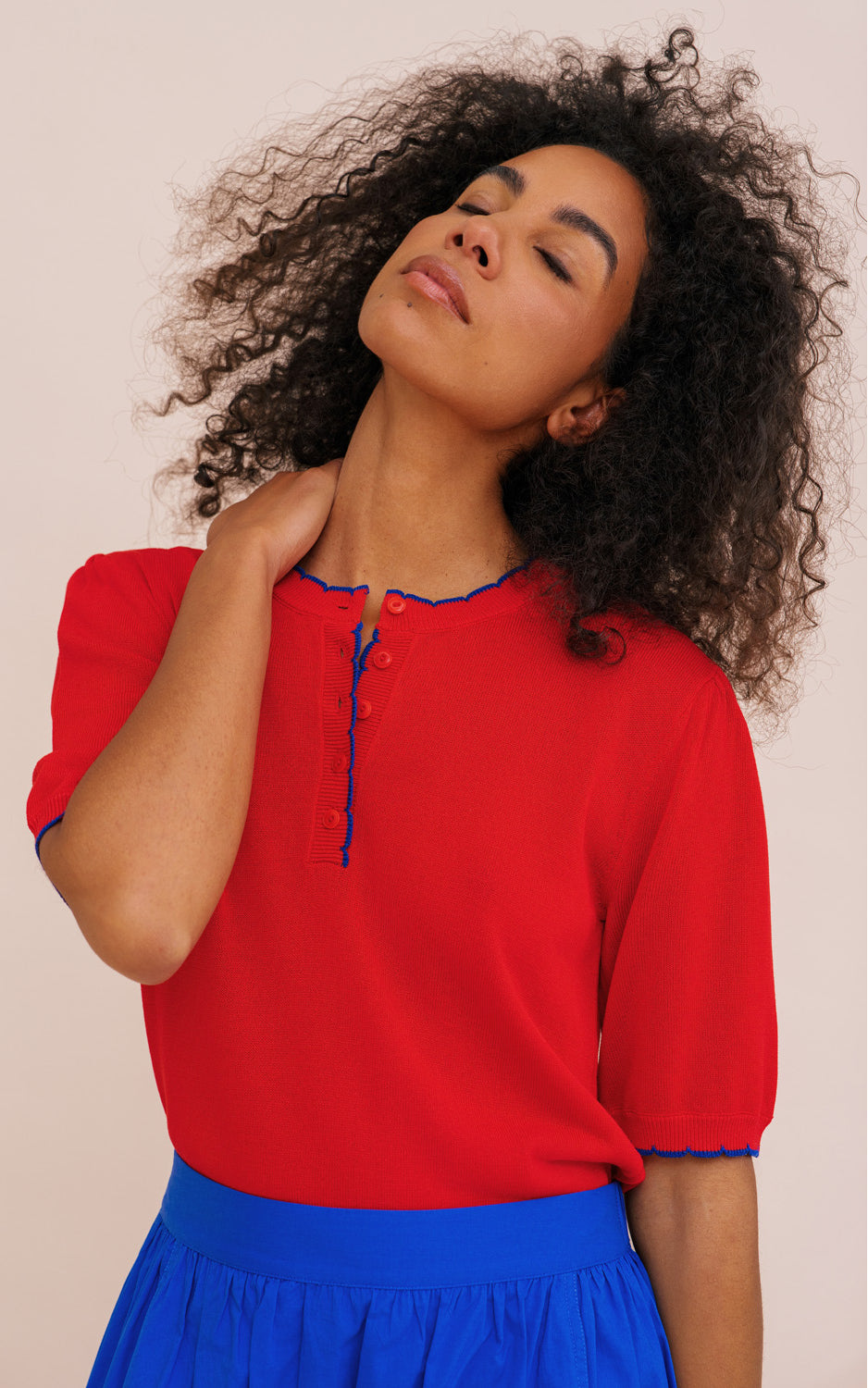 Zilch - Top Buttons Blossom