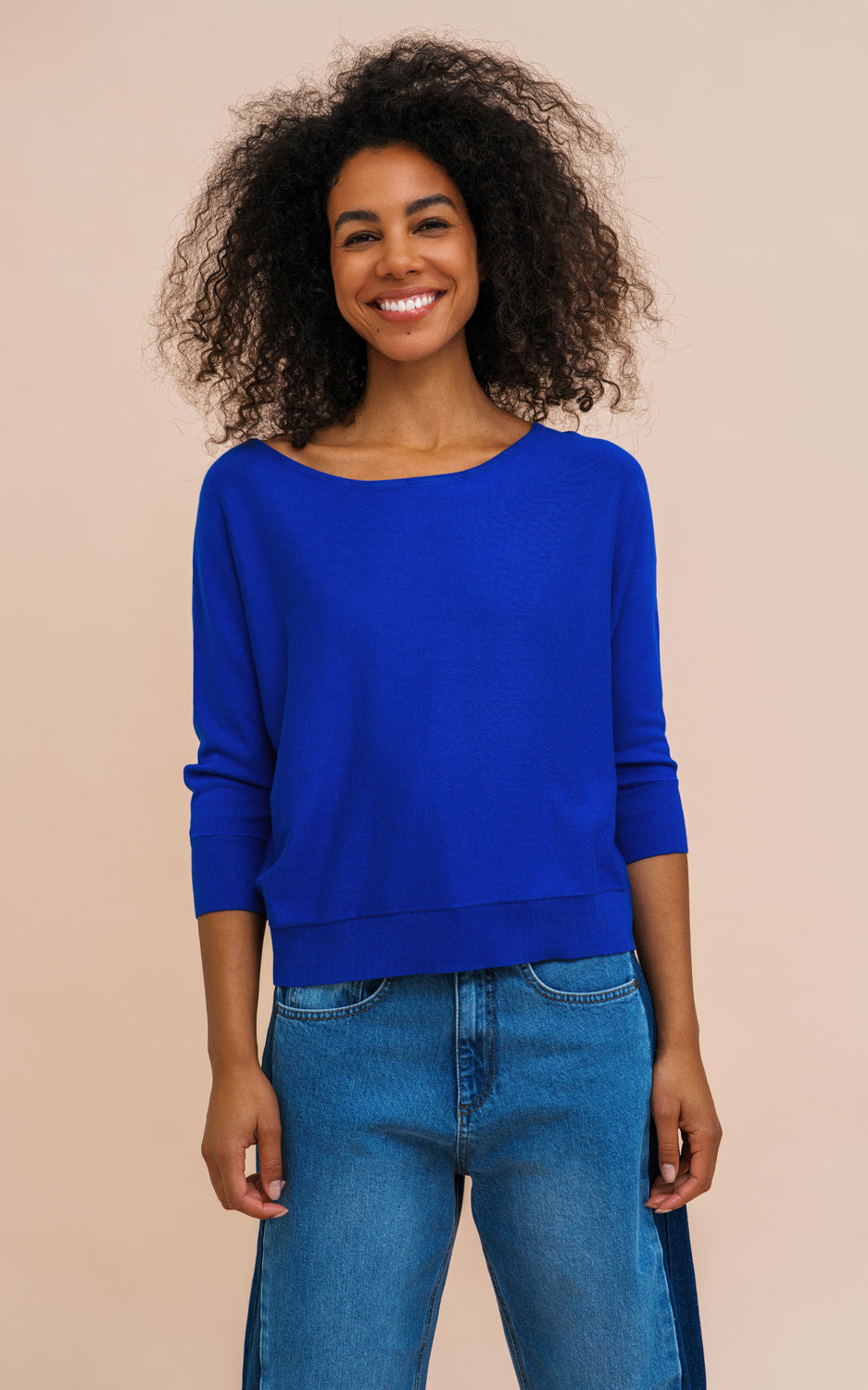 Zilch - Top Batsleeve Dazzling Blue