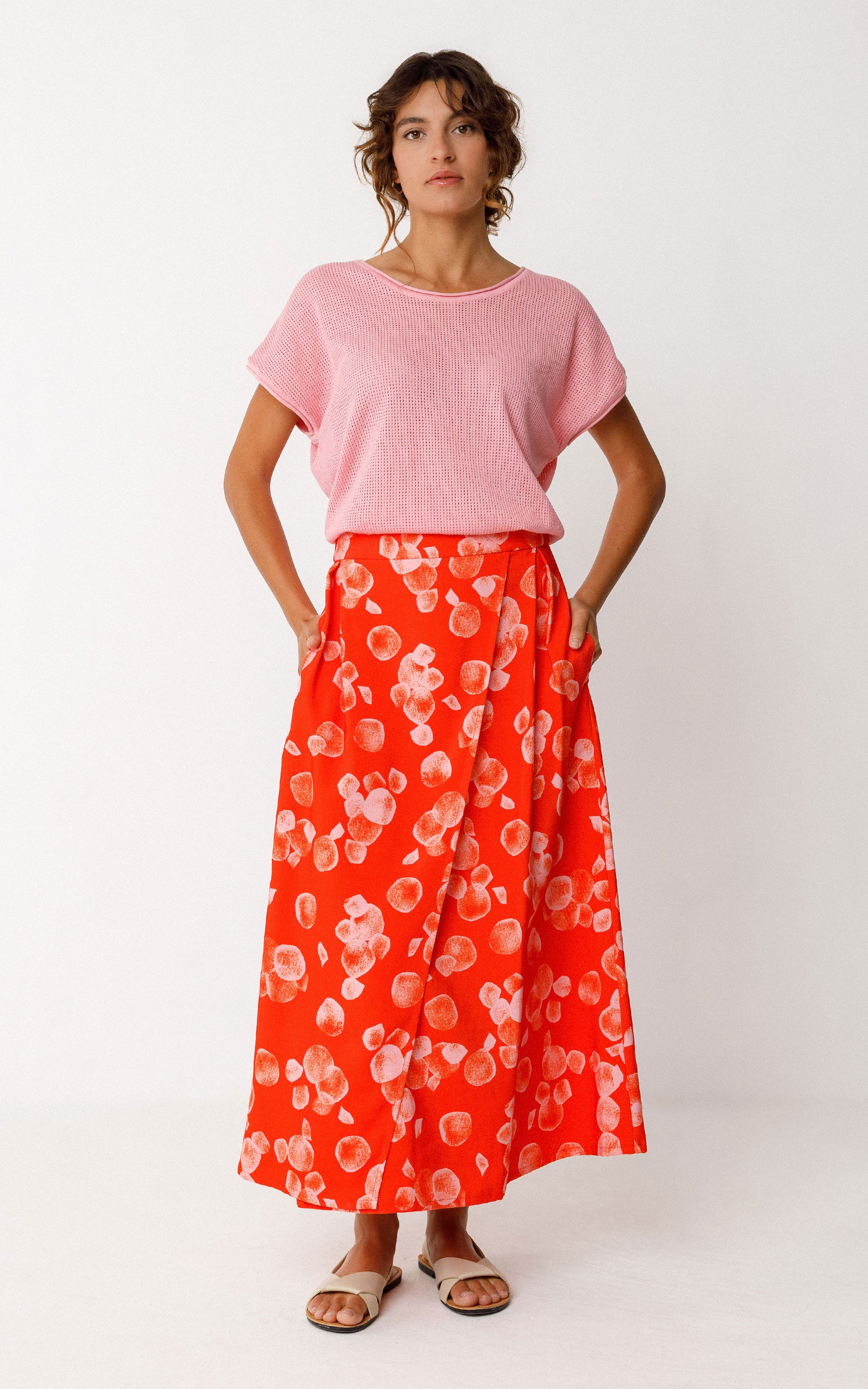 SKFK - Zelia T-shirt Pink