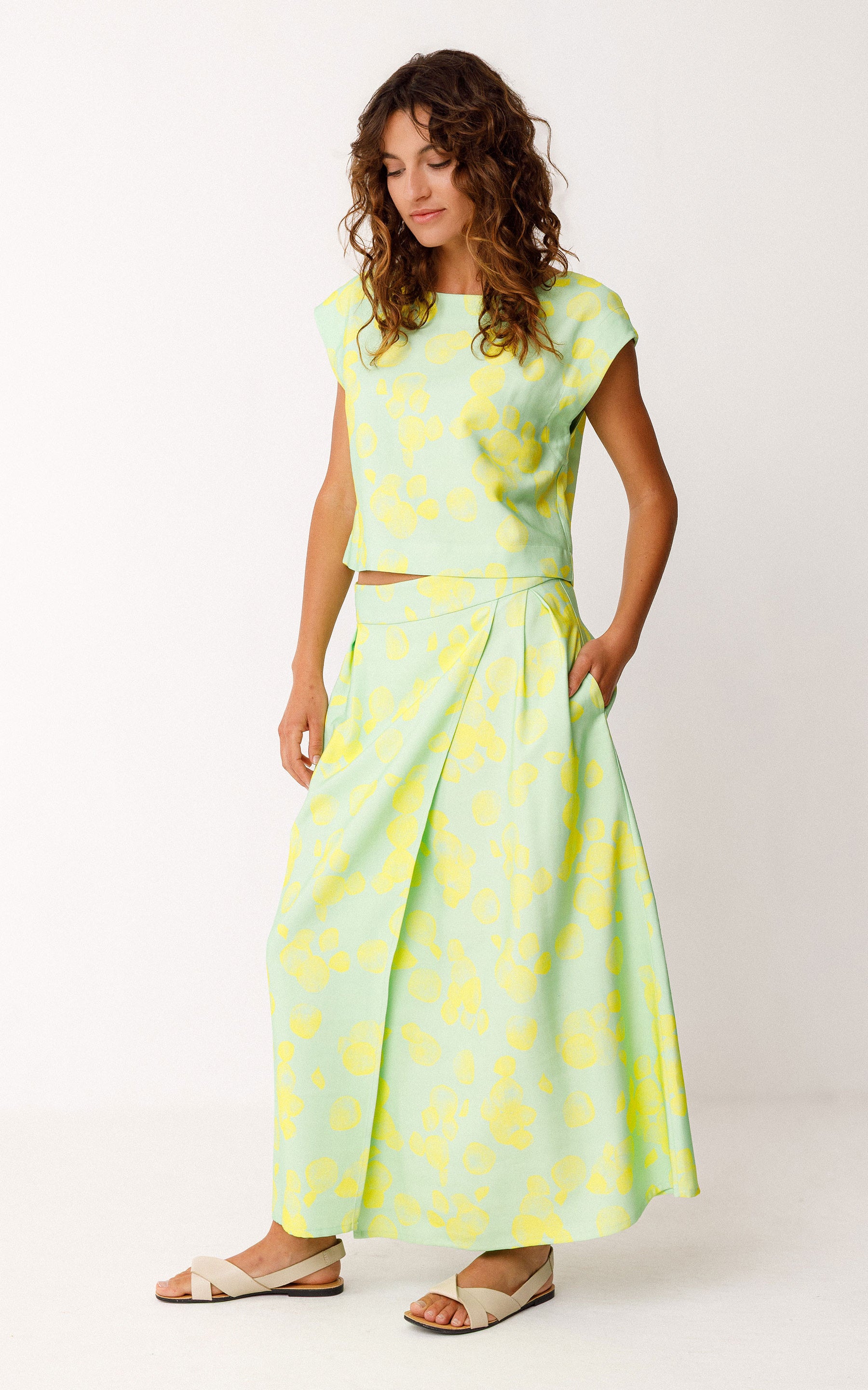 SKFK - Areli Skirt Light Green