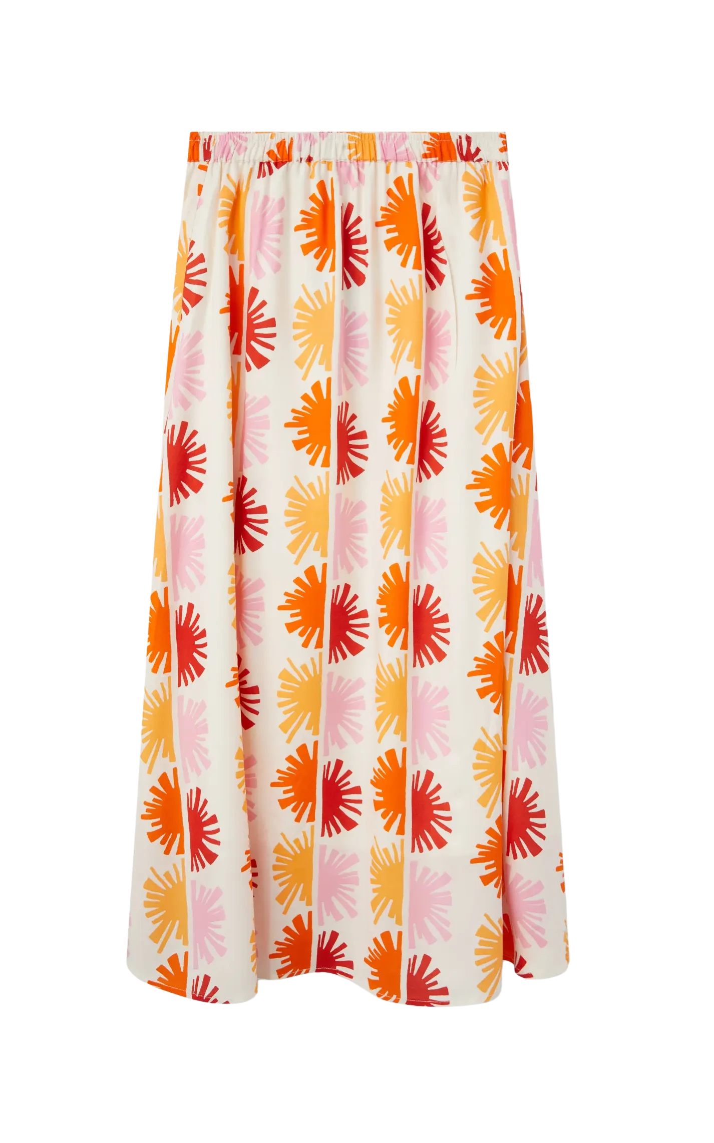 Compania Fantastica - Solei Print Midi Skirt