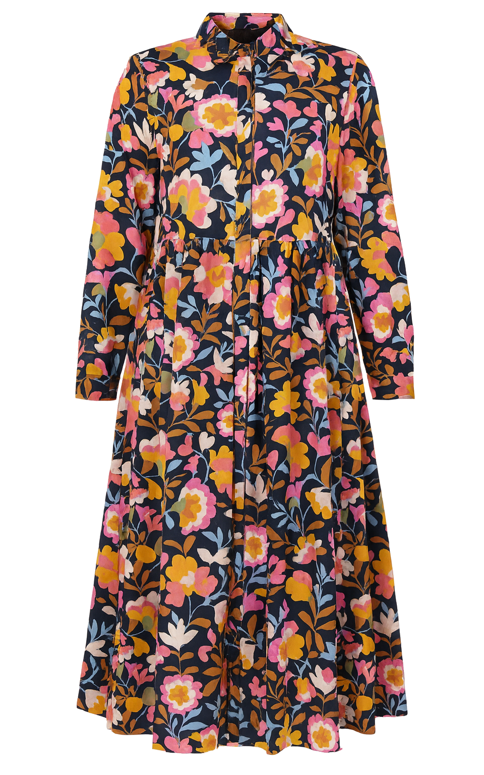 Compania Fantastica - Baboushka Print Midi Dress