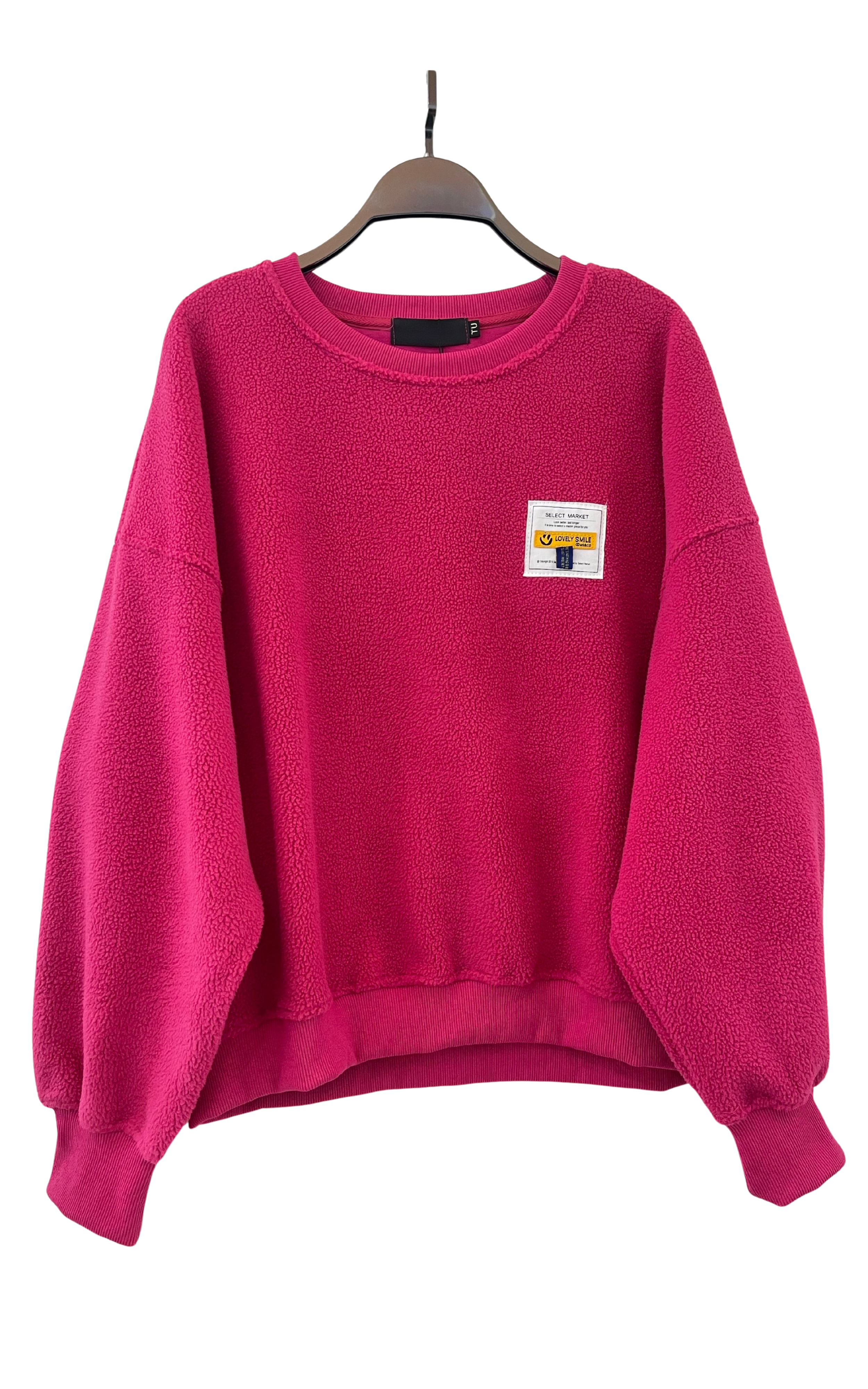 Fuchsia Teddy Sweater