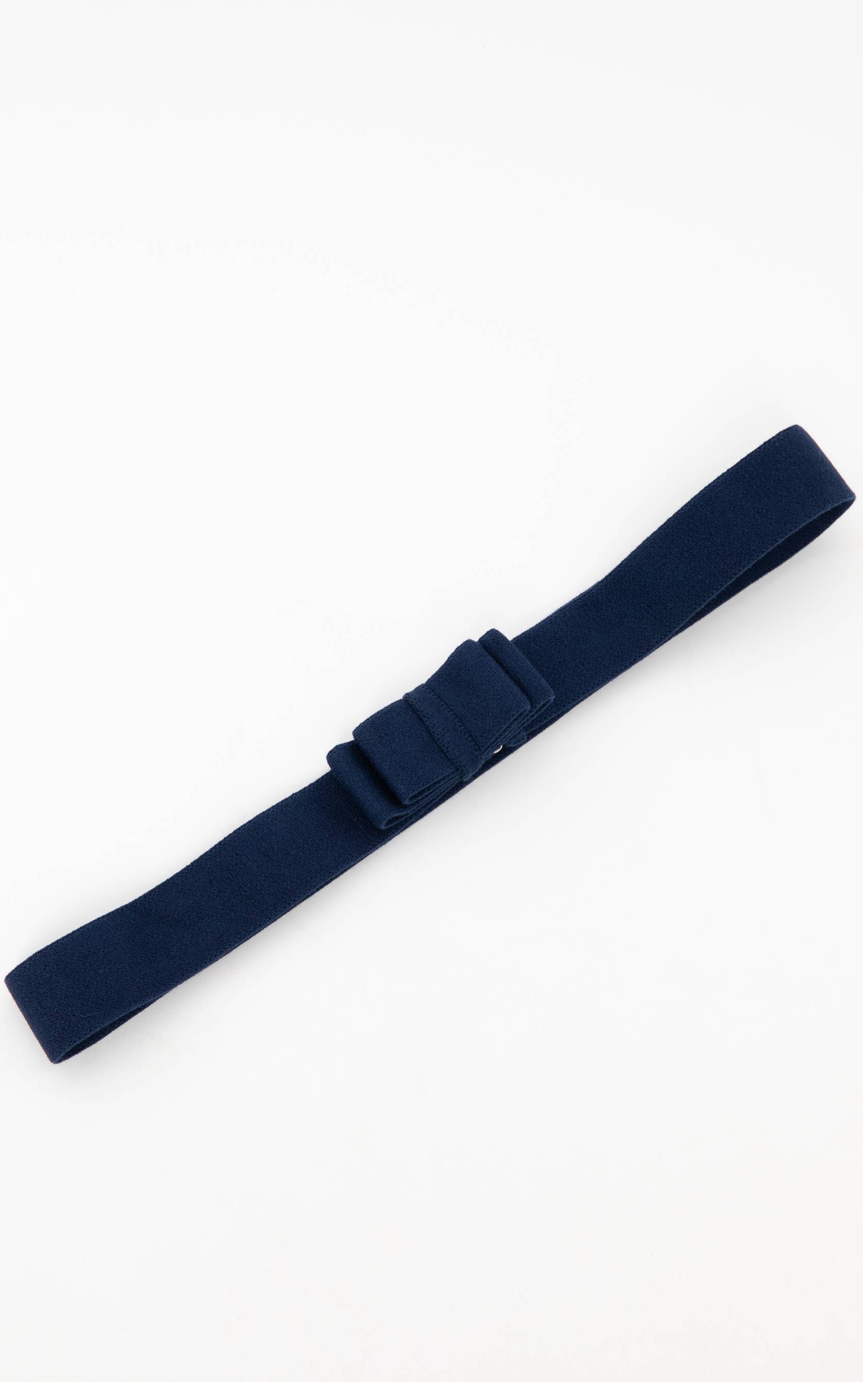Belt Fantastic Elastic Bow Blue