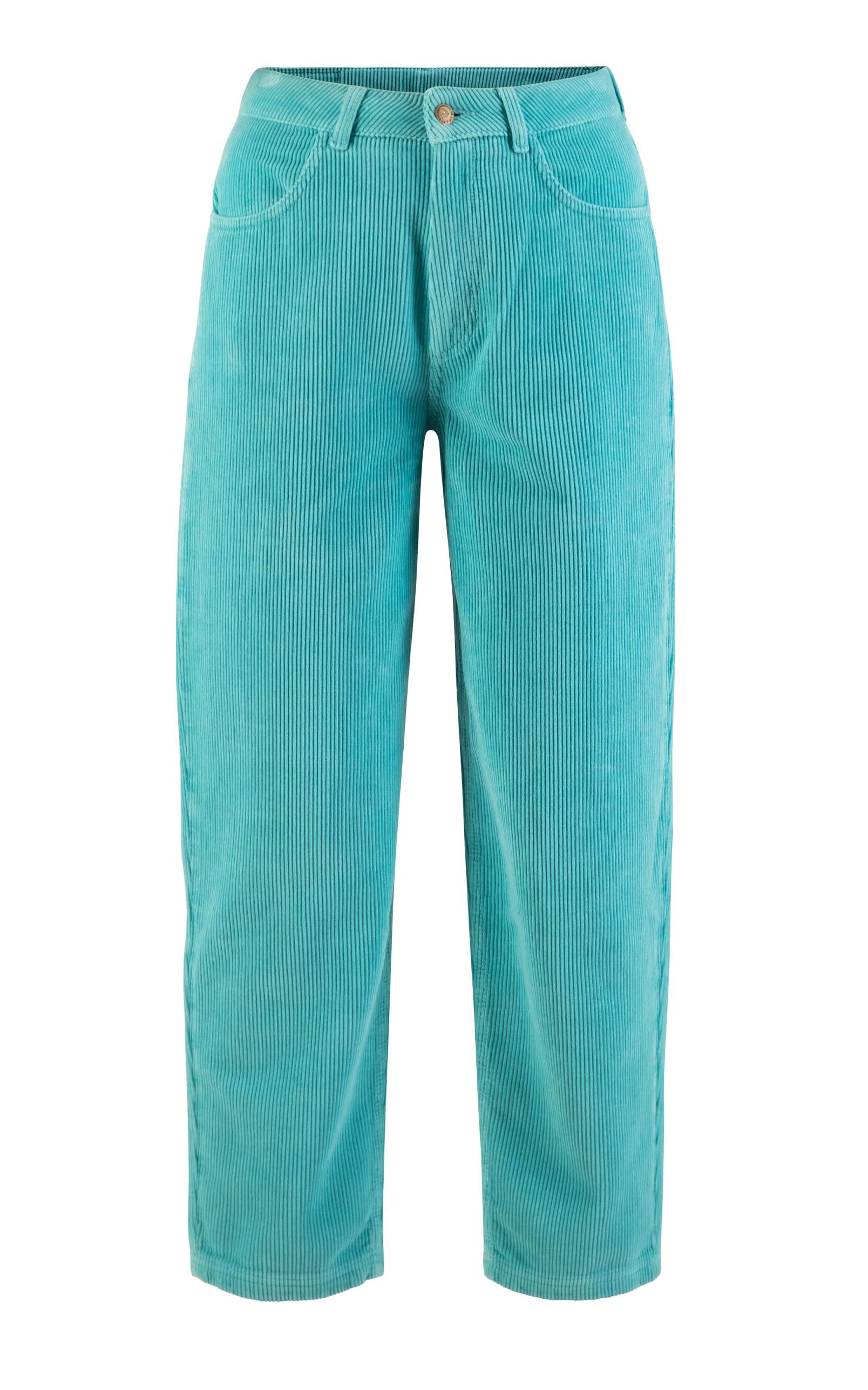 Blutsgeschwister - High Waist Olotte Clever Fox Turquoise
