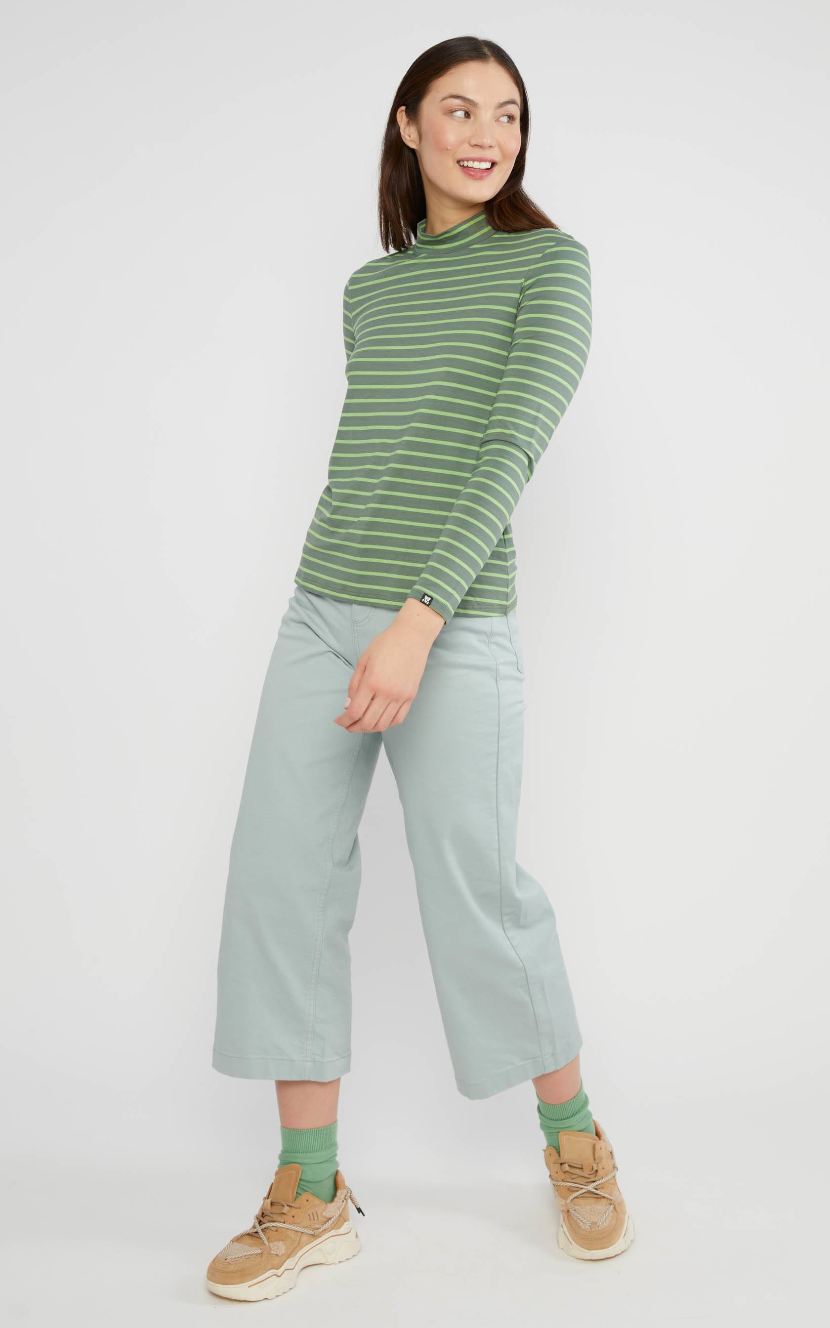 Blutsgeschwister - Lonely Lips Turtle Dutsy Green Tea Stripe