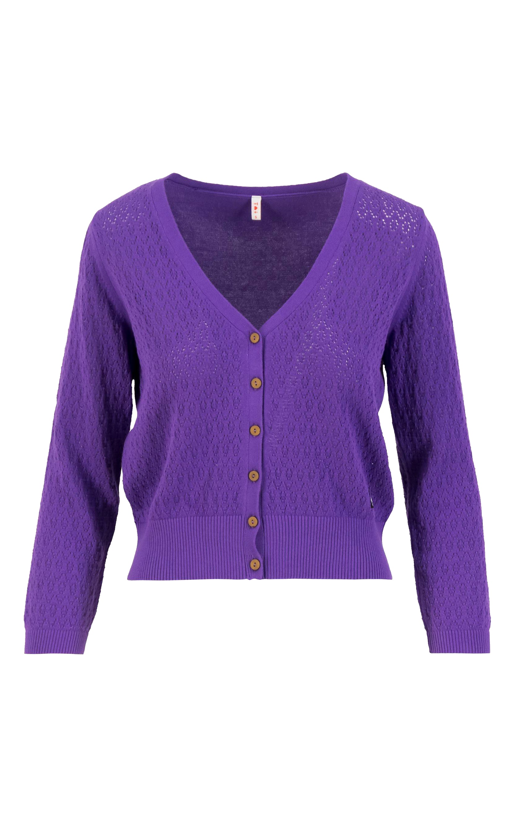 Blutsgeschwister - Sweet Petite Cardigan Everything In Majestic Plum Lilac