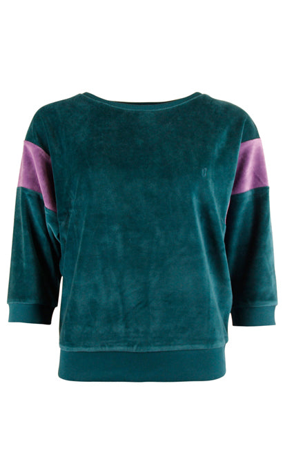 Chills & Fever - Sweater Ona Velvet Deep Teal