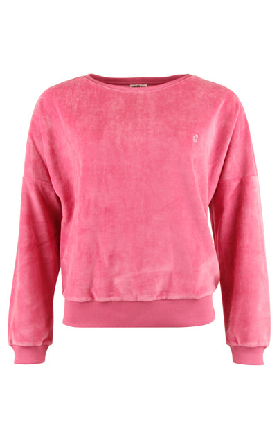 Sweater Lima Velvet Red Violet