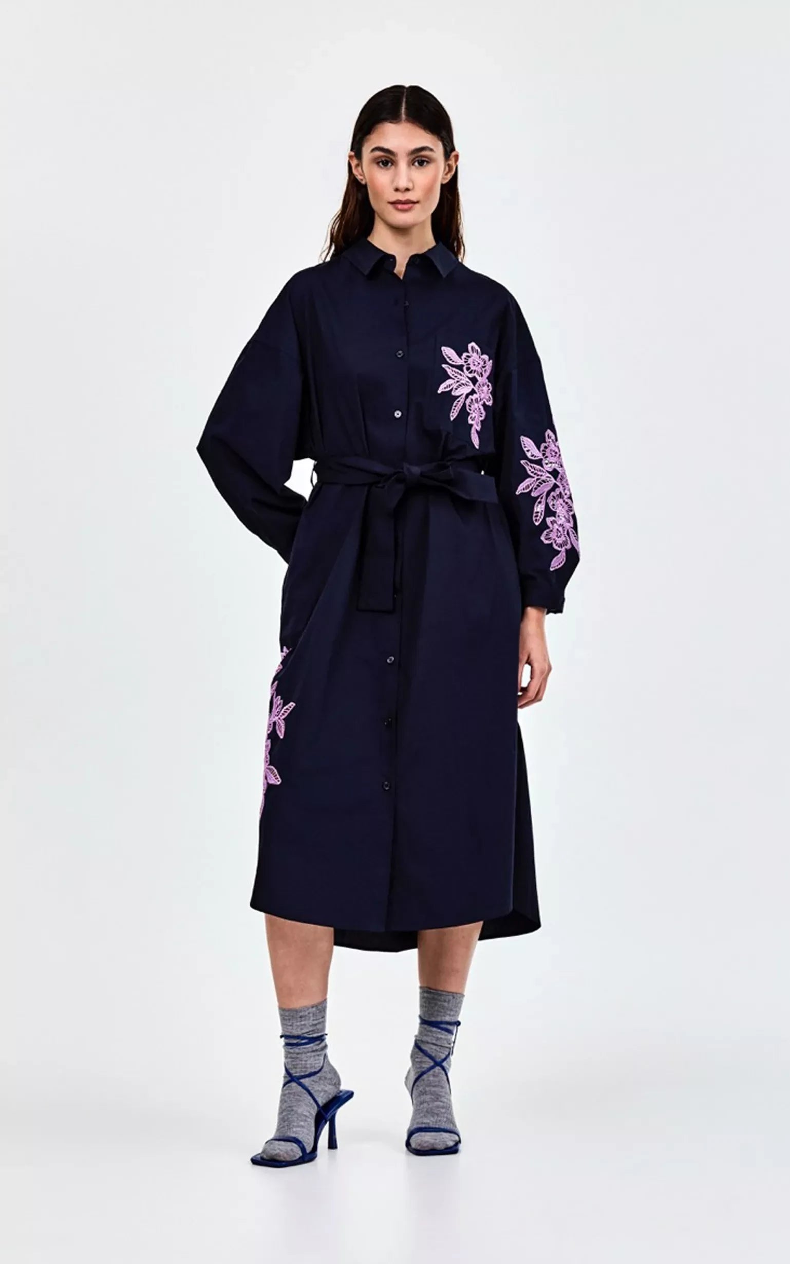 CKS - Danto Jurk Donkerblauw