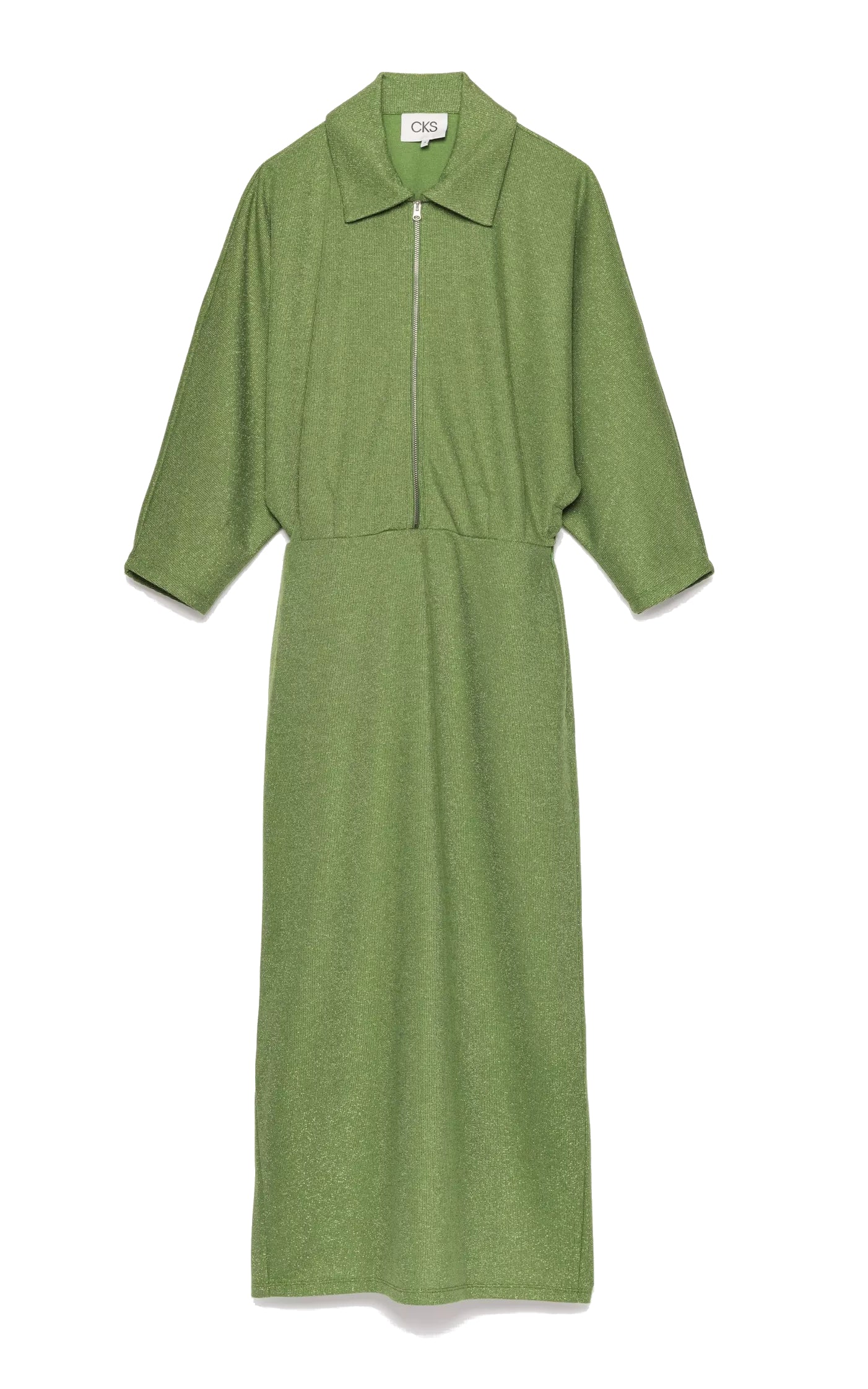 CKS - Davinia Midi Jurk Khaki