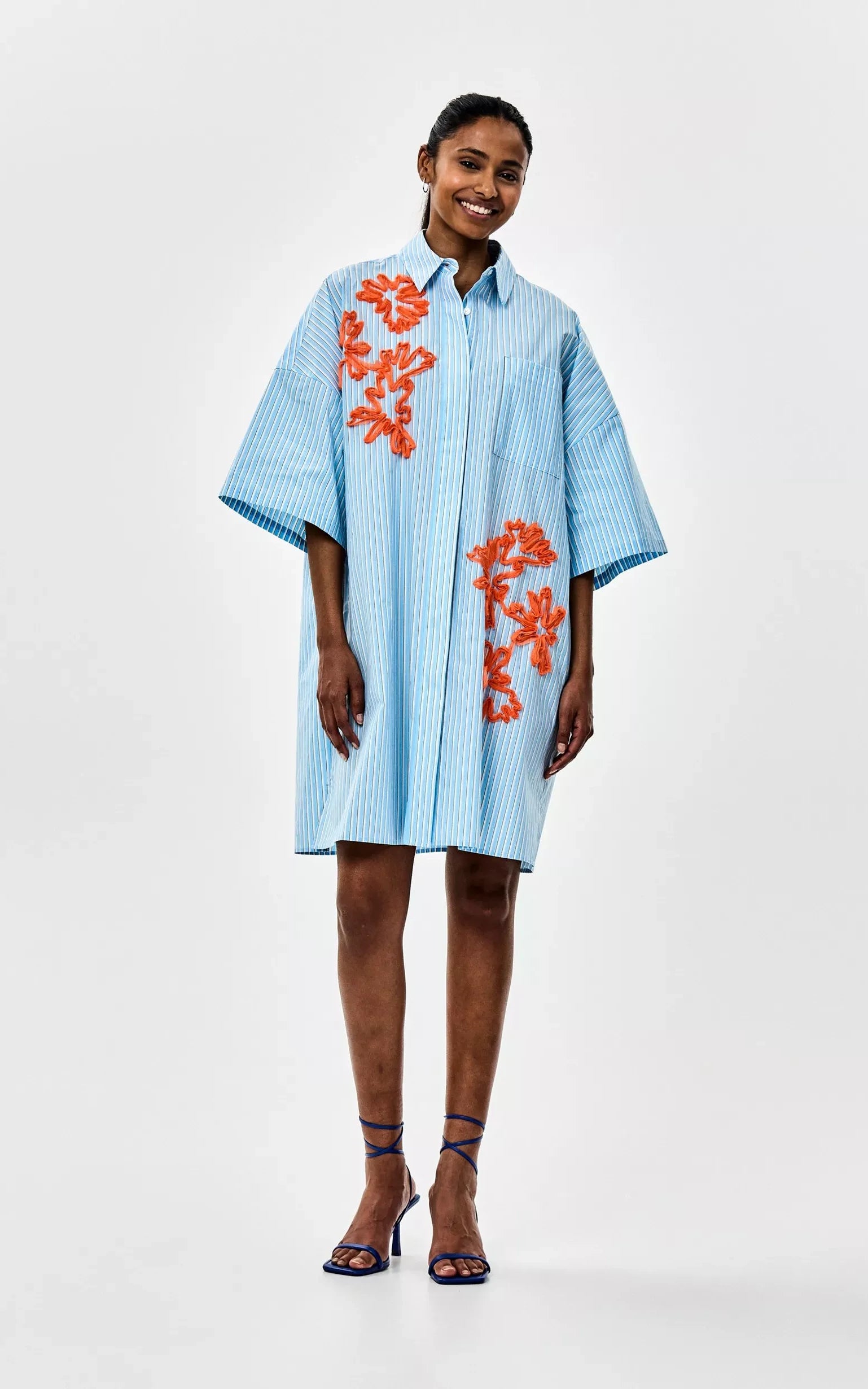 CKS - Dimply Jurk Lichtblauw