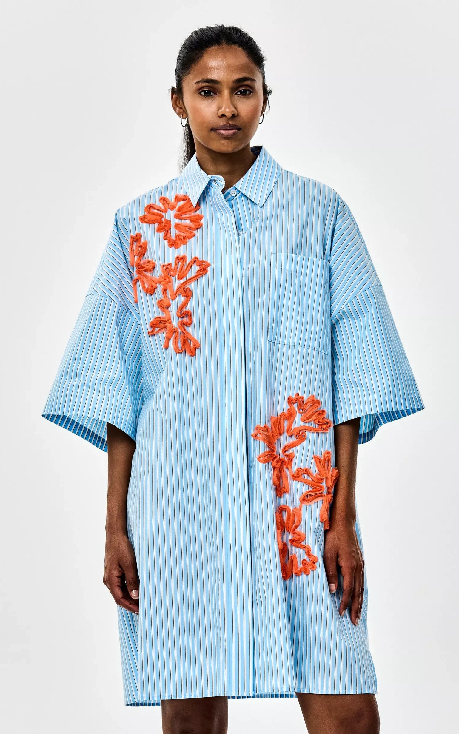 CKS - Dimply Jurk Lichtblauw