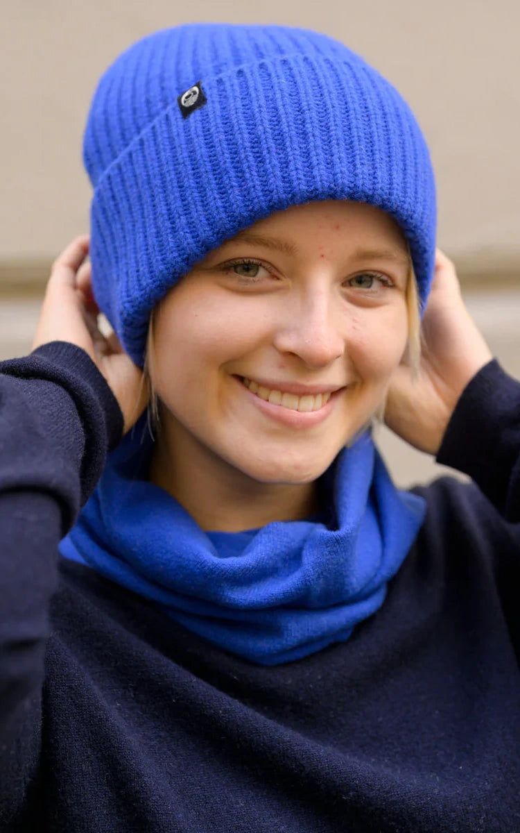 Danefae - Danewarm Thoughts Merino Beanie Royal Blue