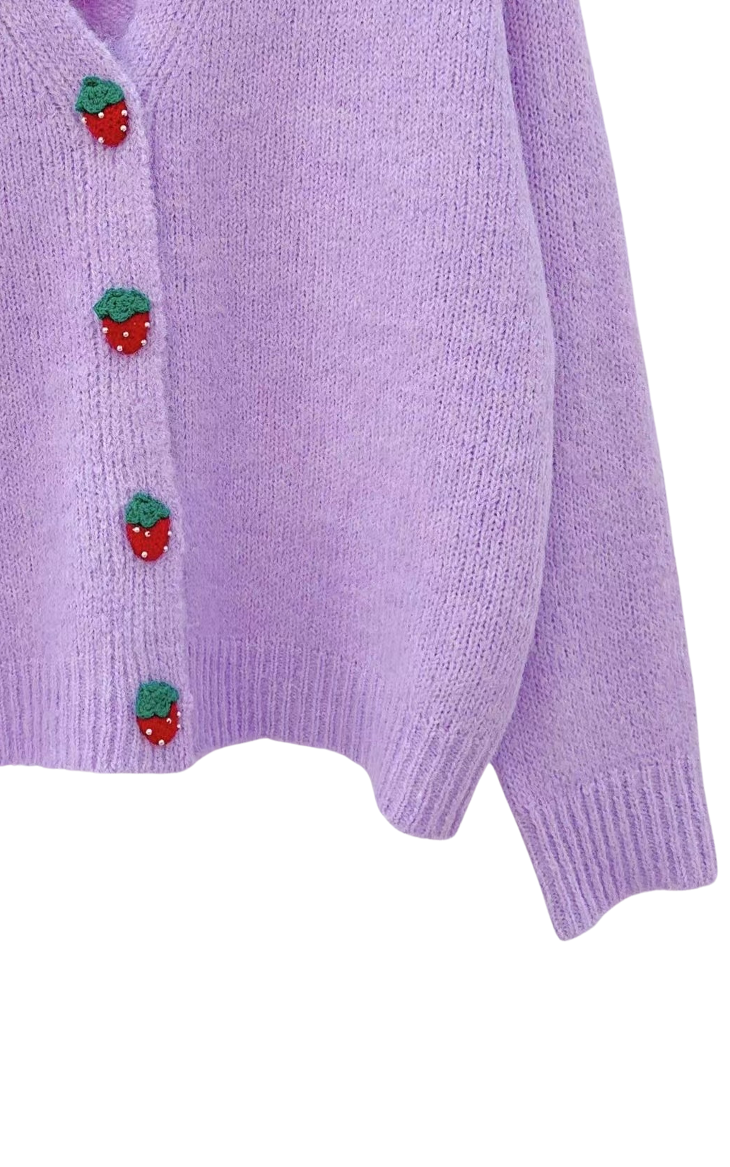 Lila Cardigan Strawberry