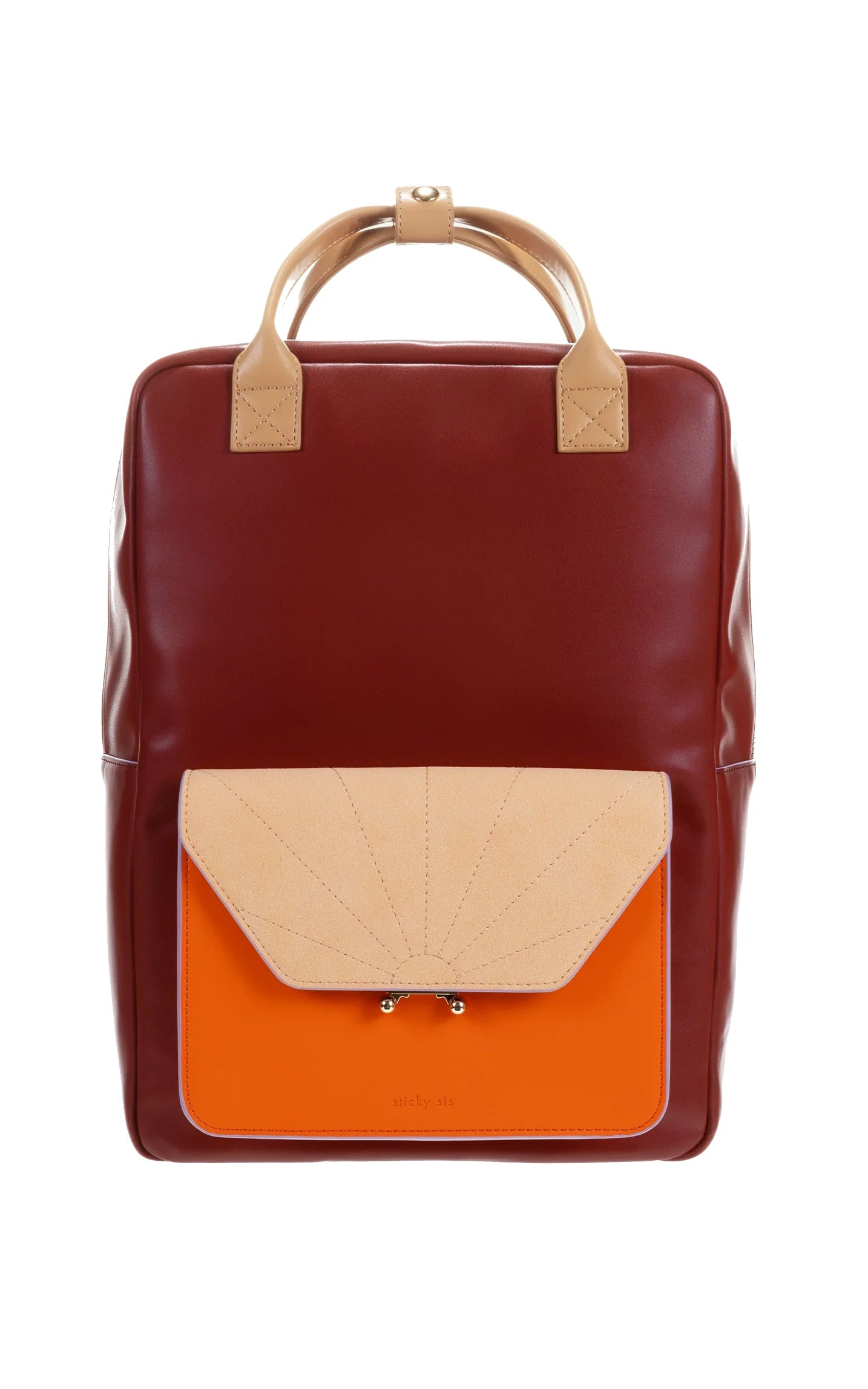 Sticky Sis - Backpack Il Sole Colore Cherry Red + Arancia Orange + Vanilla Gelato
