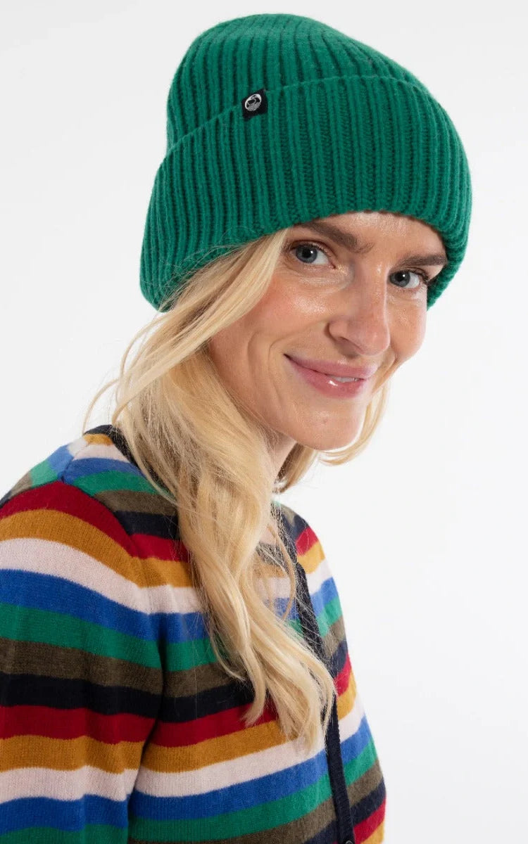 Danefae - Danewarm Thoughts Merino Beanie Green