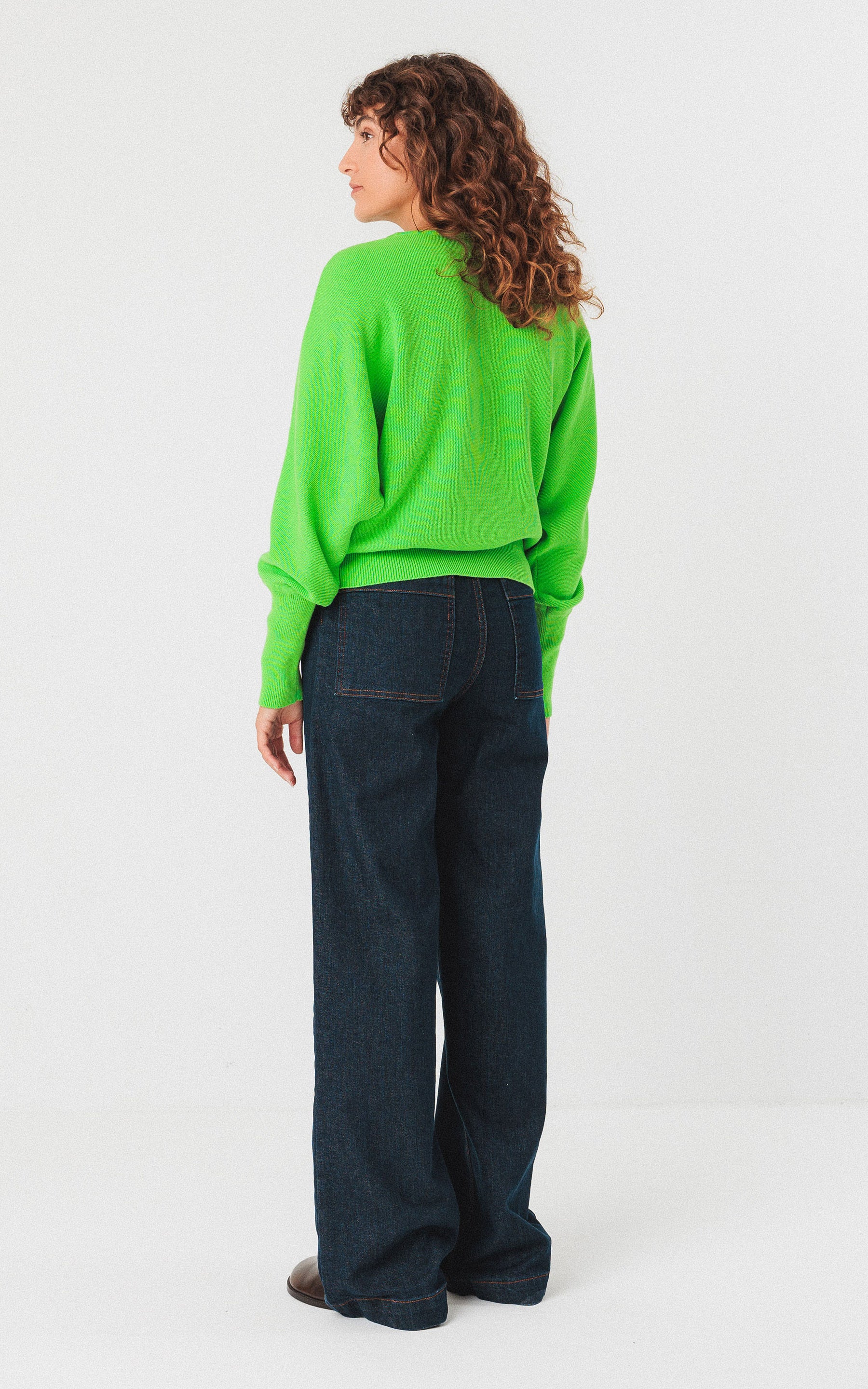 SKFK - Ibar Sweater Lime Green