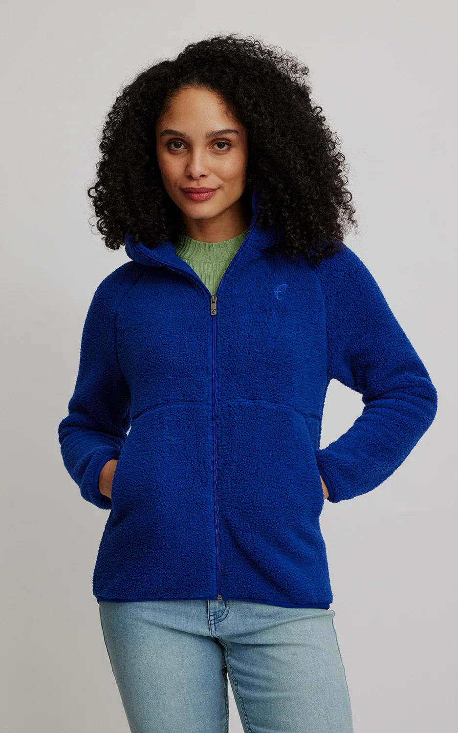 Tranquillo - Cosy Fleece Jacket Ink