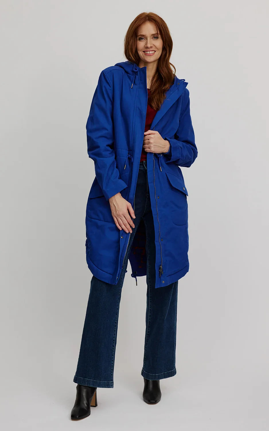 Tranquillo - Lined Parka Ink