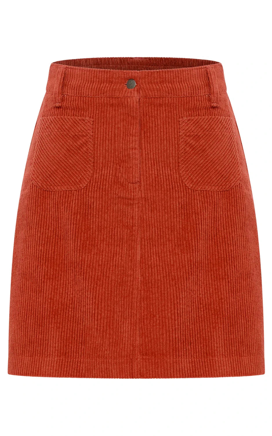 Tranquillo - Corduroy Mini Skirt Rooibos