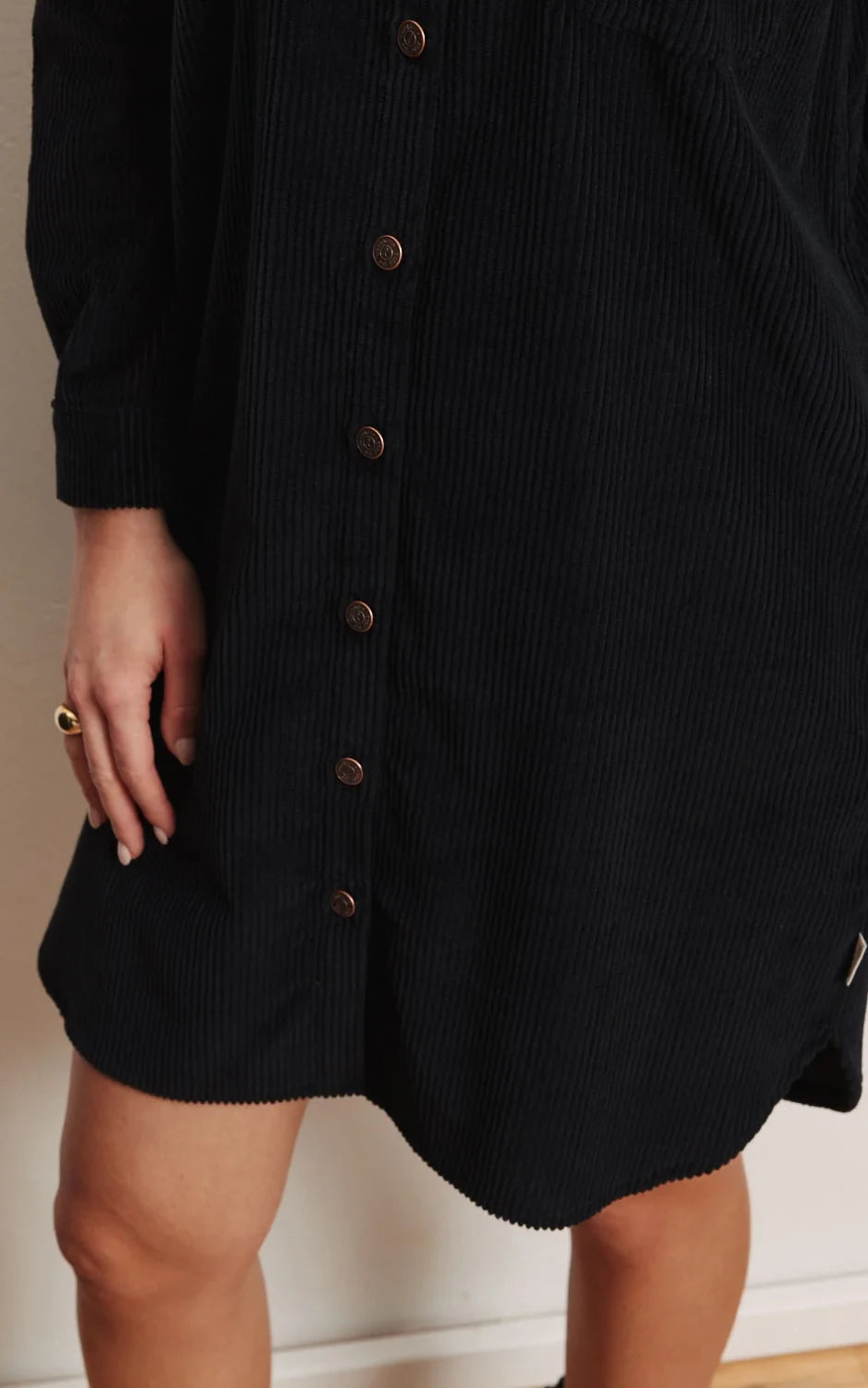 Tranquillo - Fritzii Corduroy Dress Black