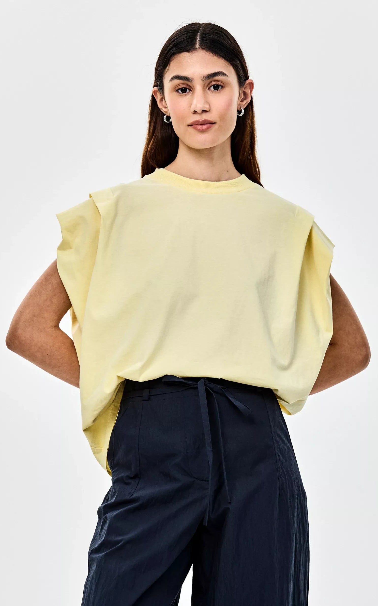 CKS - Pamina T-shirt Lichtgeel