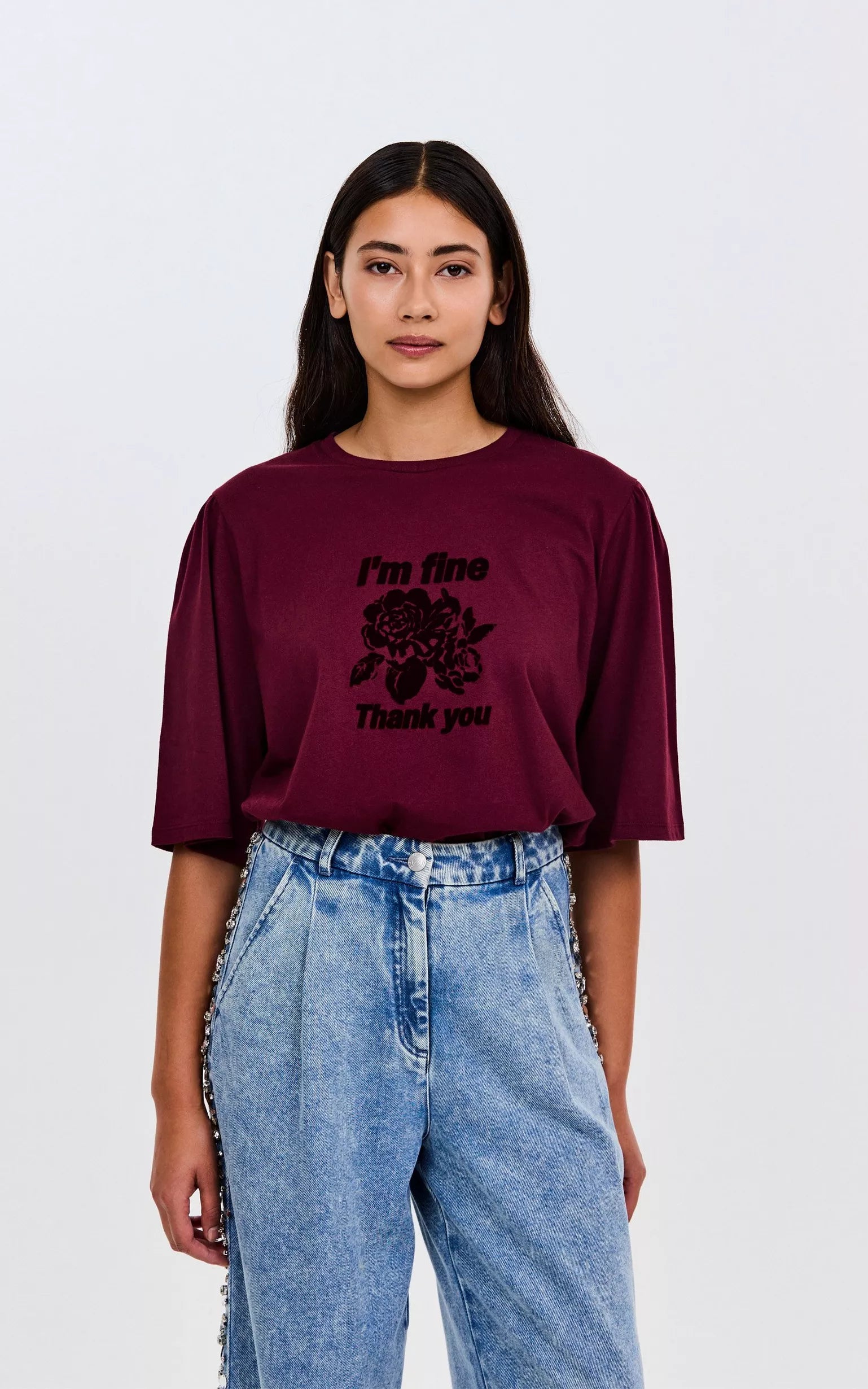 CKS - Sarin T-shirt Paars