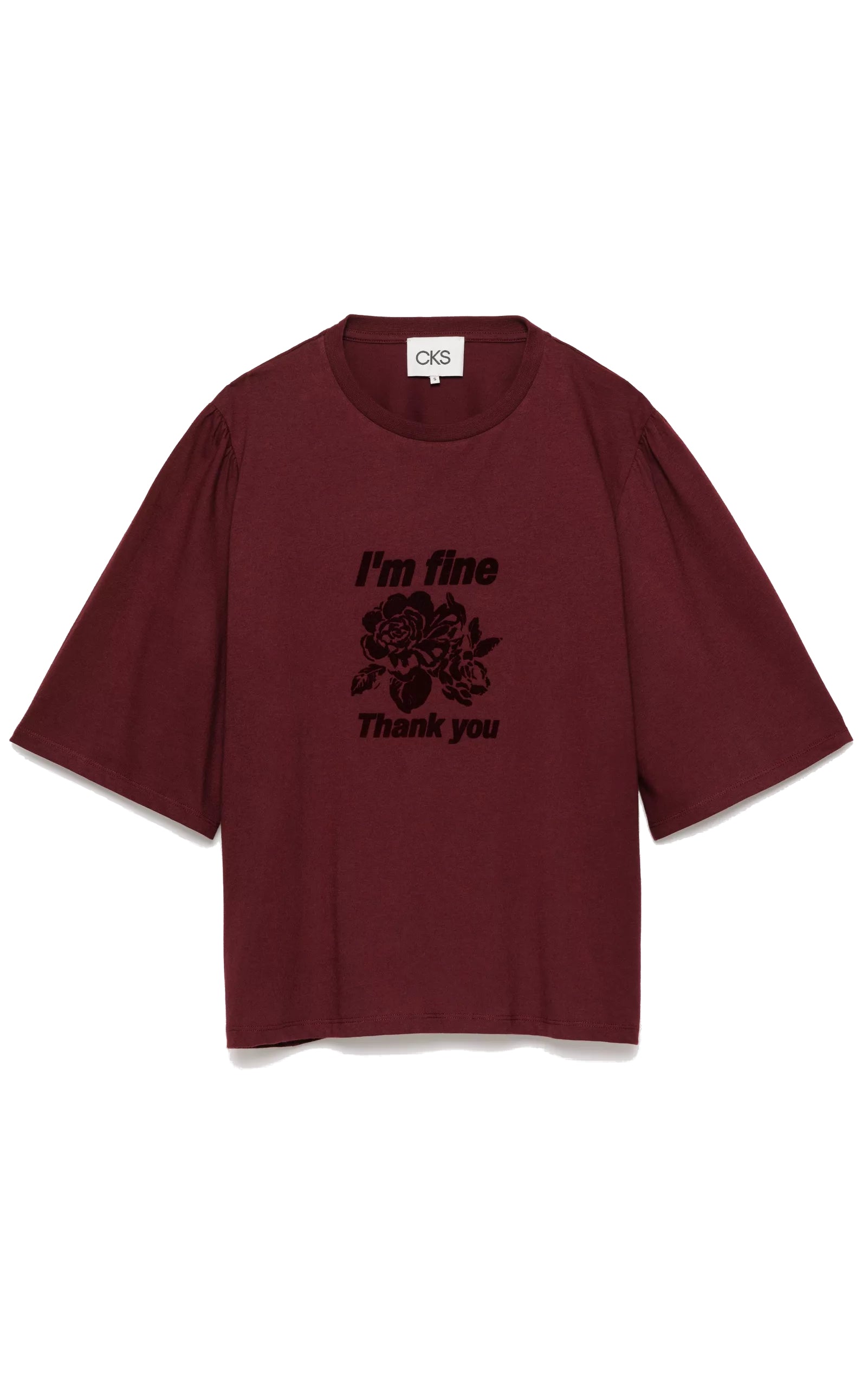 CKS - Sarin T-shirt Paars