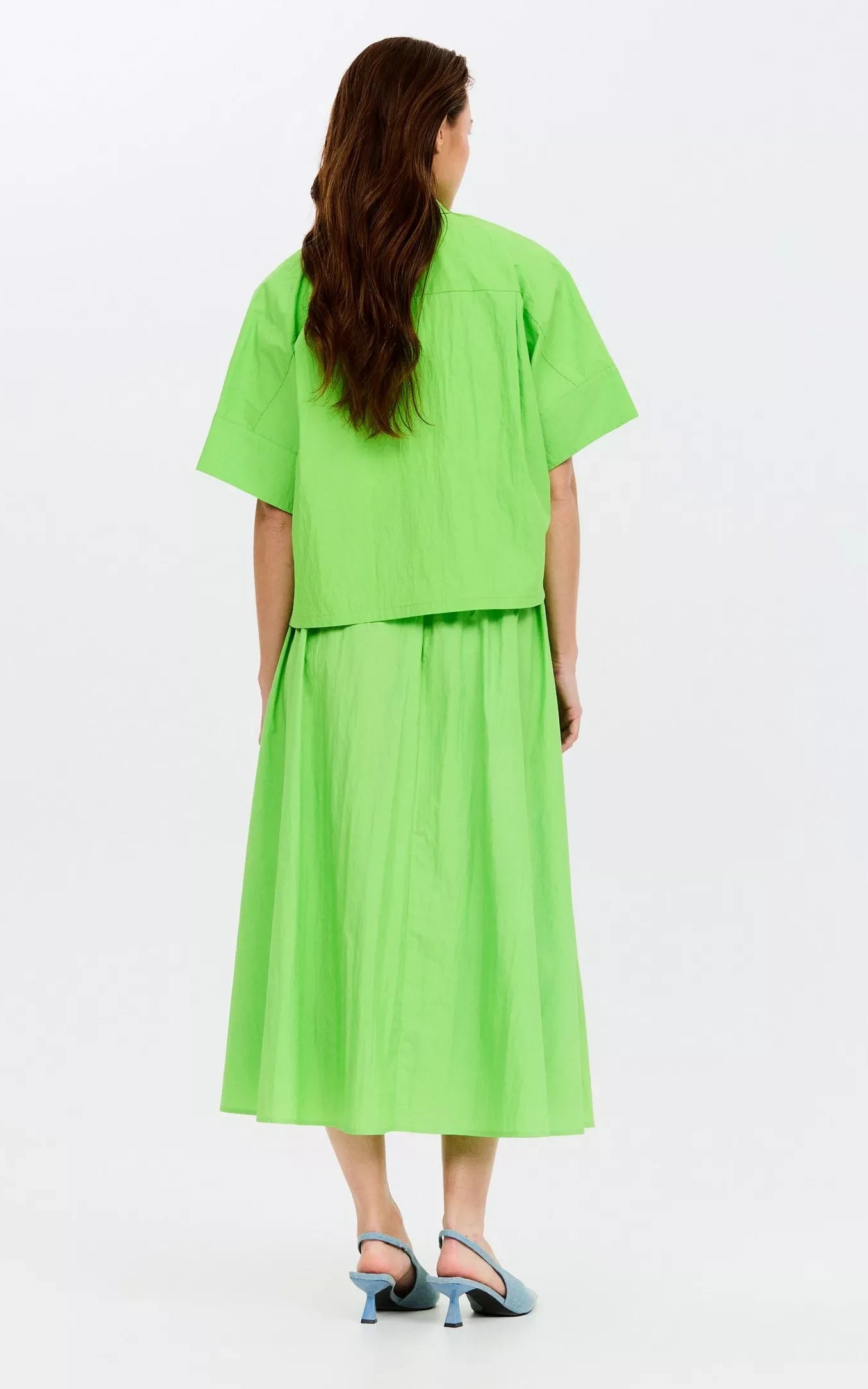 CKS - Selahcrop Blouse Felgroen