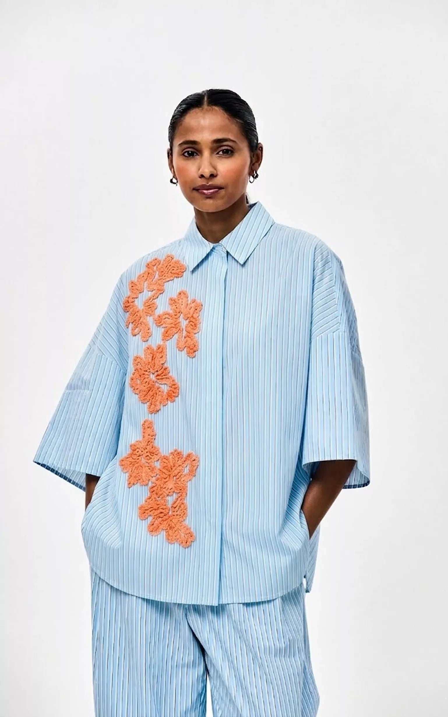 CKS - Simply Blouse Lichtblauw