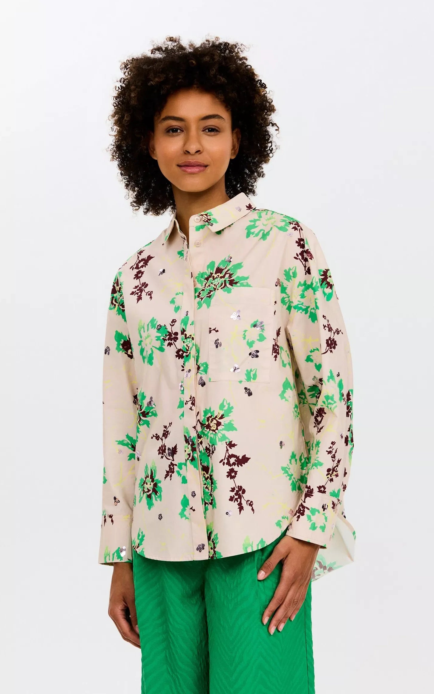 CKS - Superb Blouse Lichtbeige