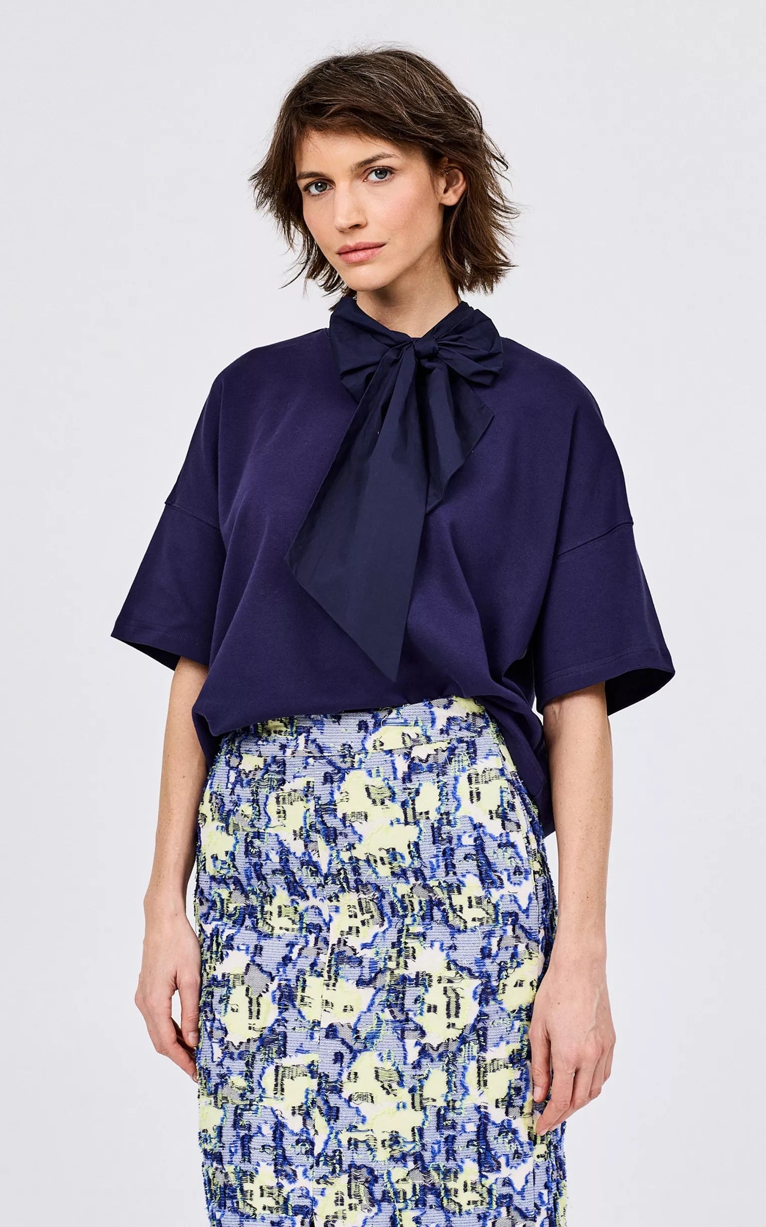 CKS - Tie T-shirt Donkerblauw