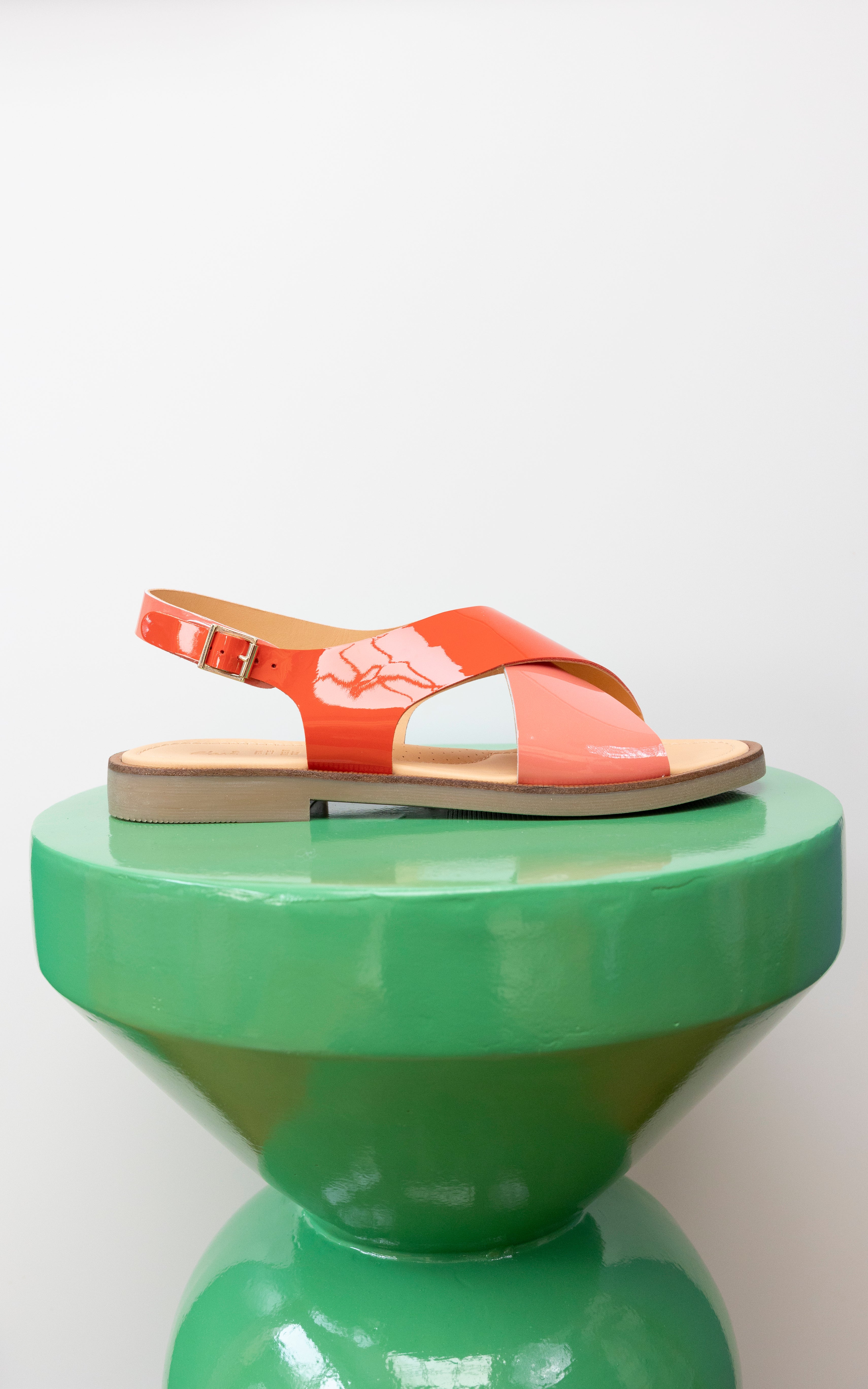 Ocra Sandaal Dames Rood